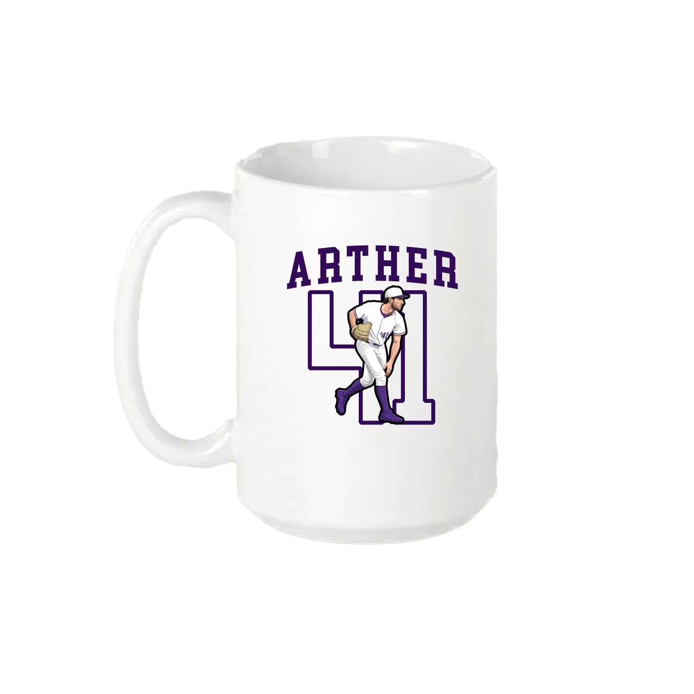 15oz Coffee Mug — Shirsey in White