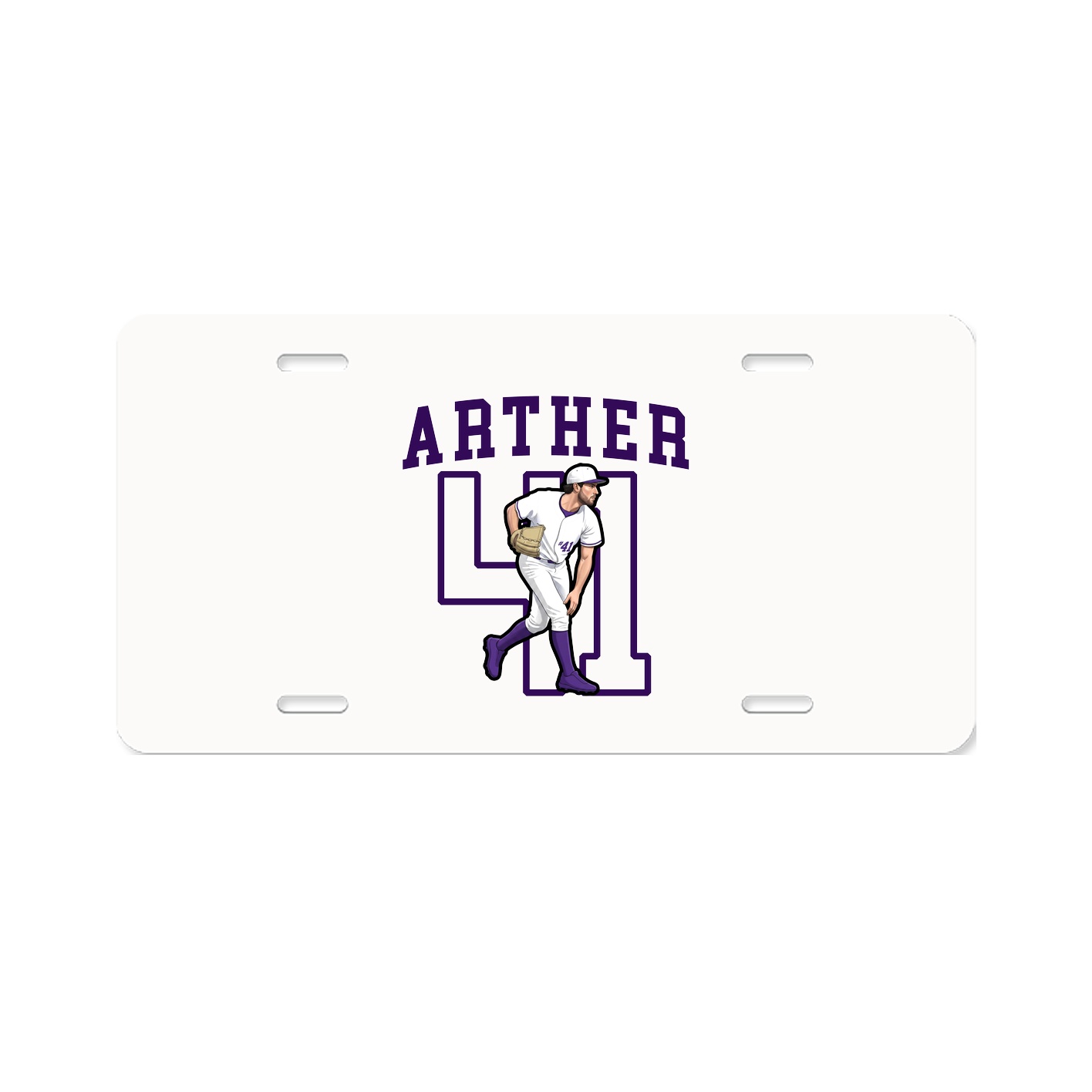 Aluminum License Plate