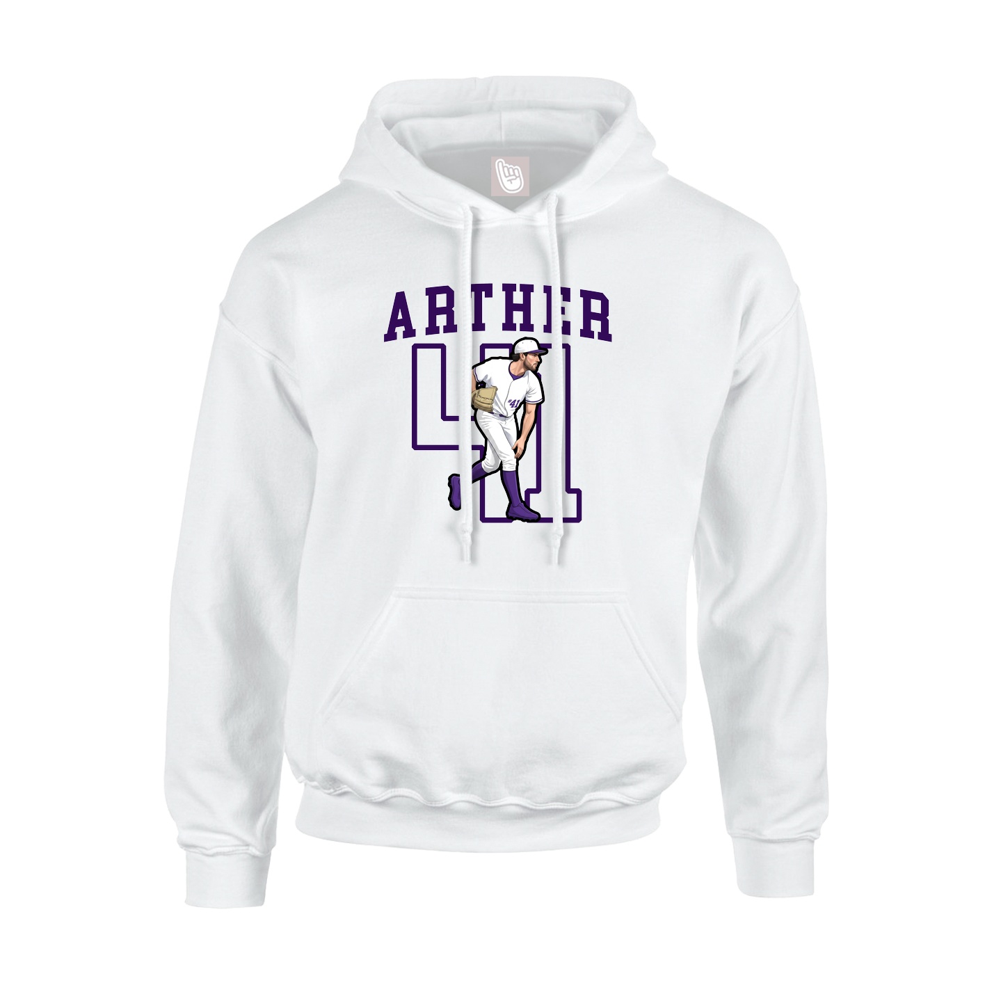 Youth Hoodie — Shirsey in White