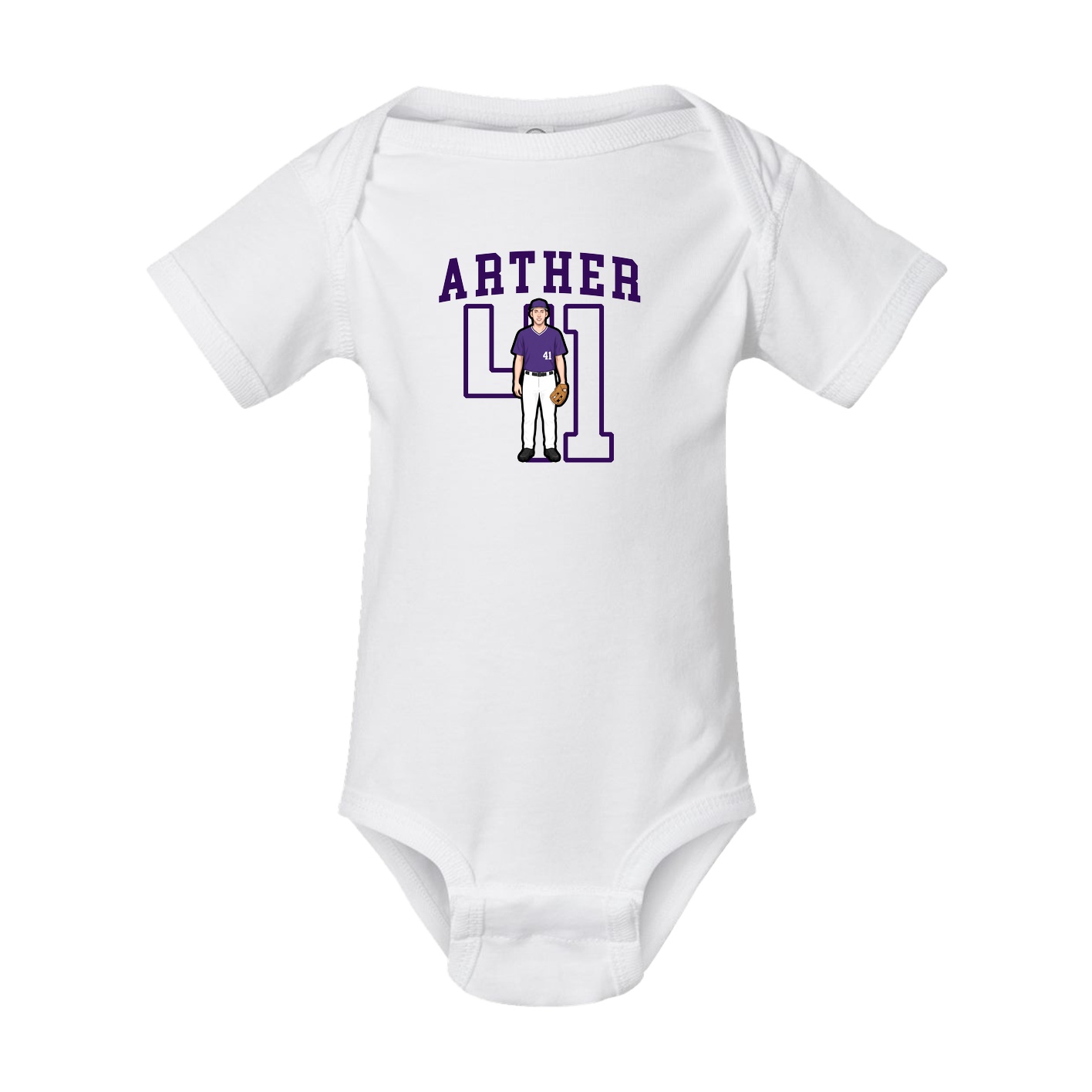 Baby Onesie — Shirsey in White