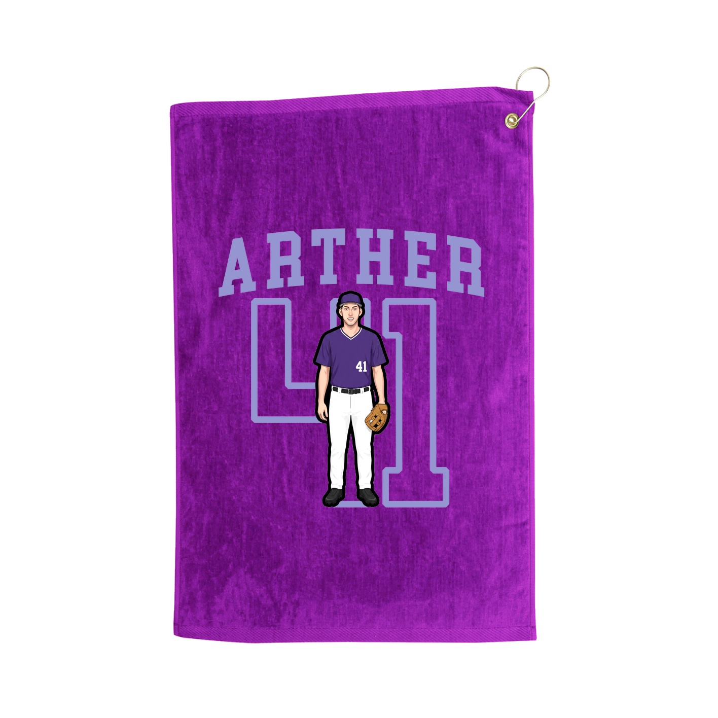 Golf Towel — Shirsey in Purple