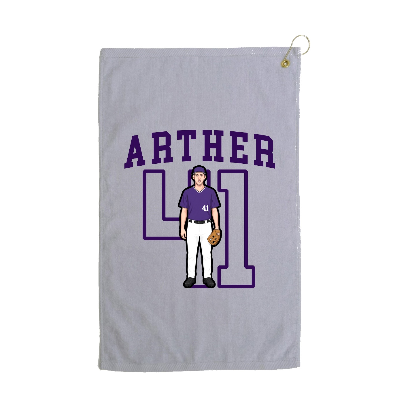 Golf Towel — Shirsey in Grey