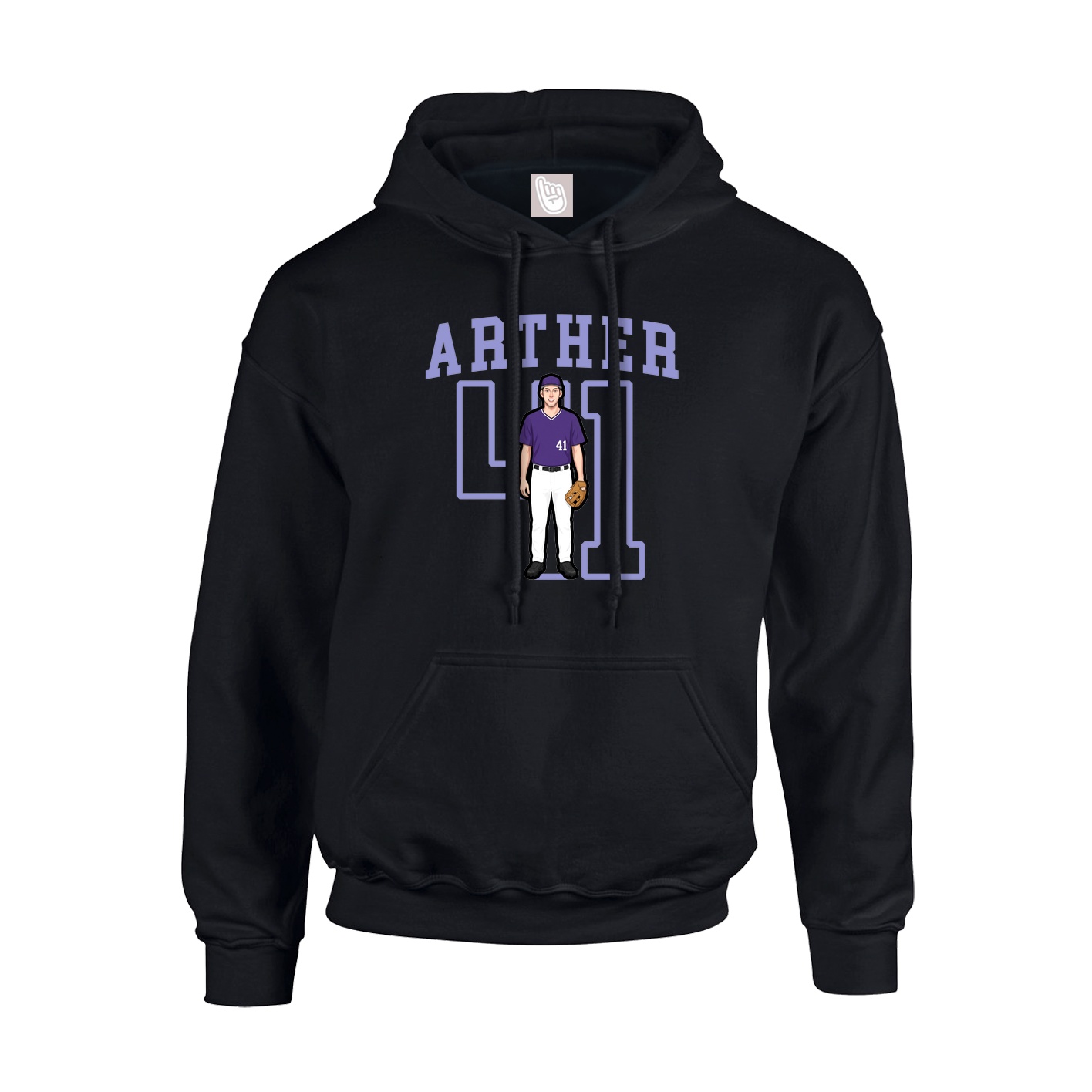 Hoodie — Shirsey in Black