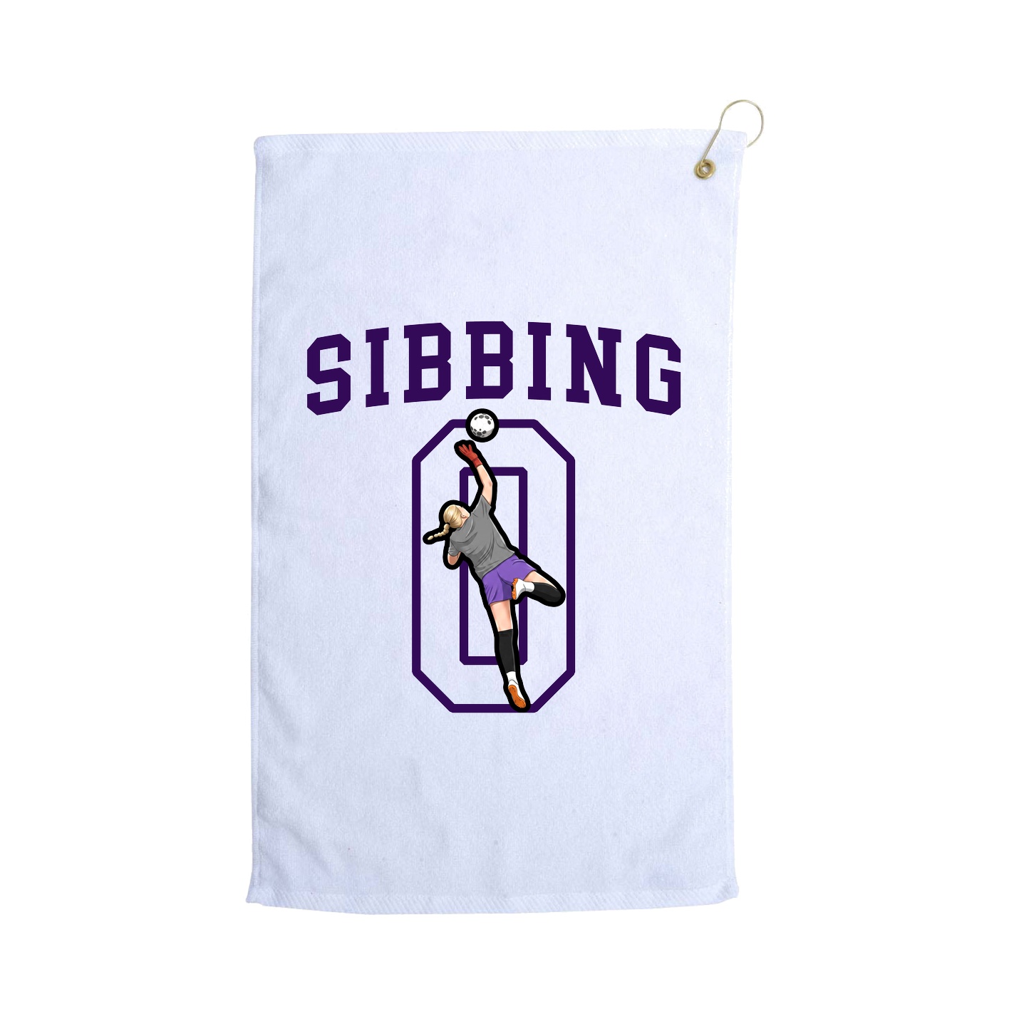 Golf Towel — Shirsey in White