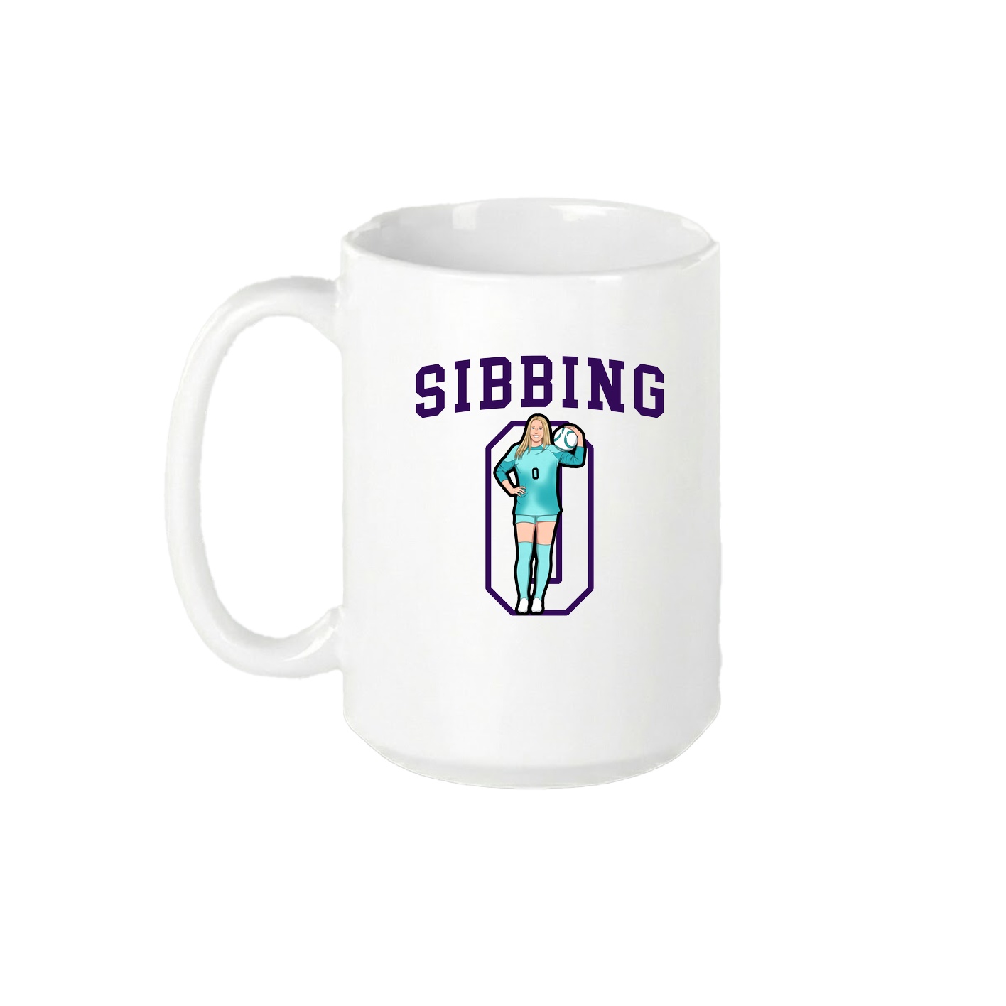 15oz Coffee Mug — Shirsey in White