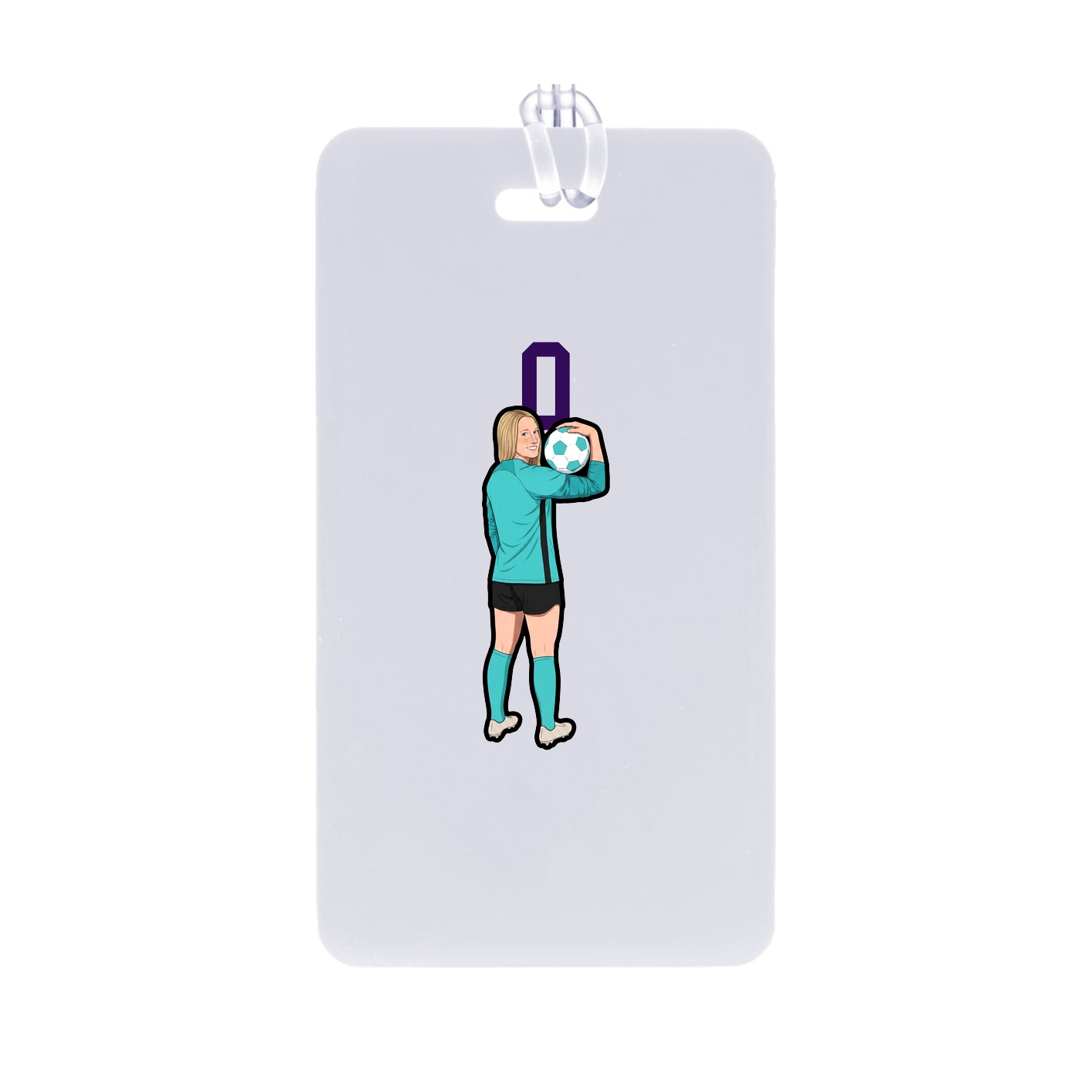 Bag Tag — Number Top in Classic