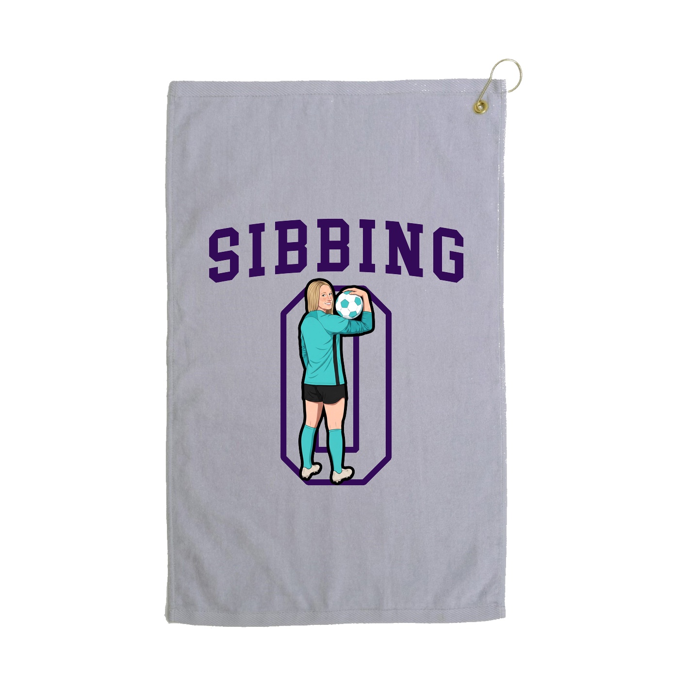 Golf Towel — Shirsey in Grey