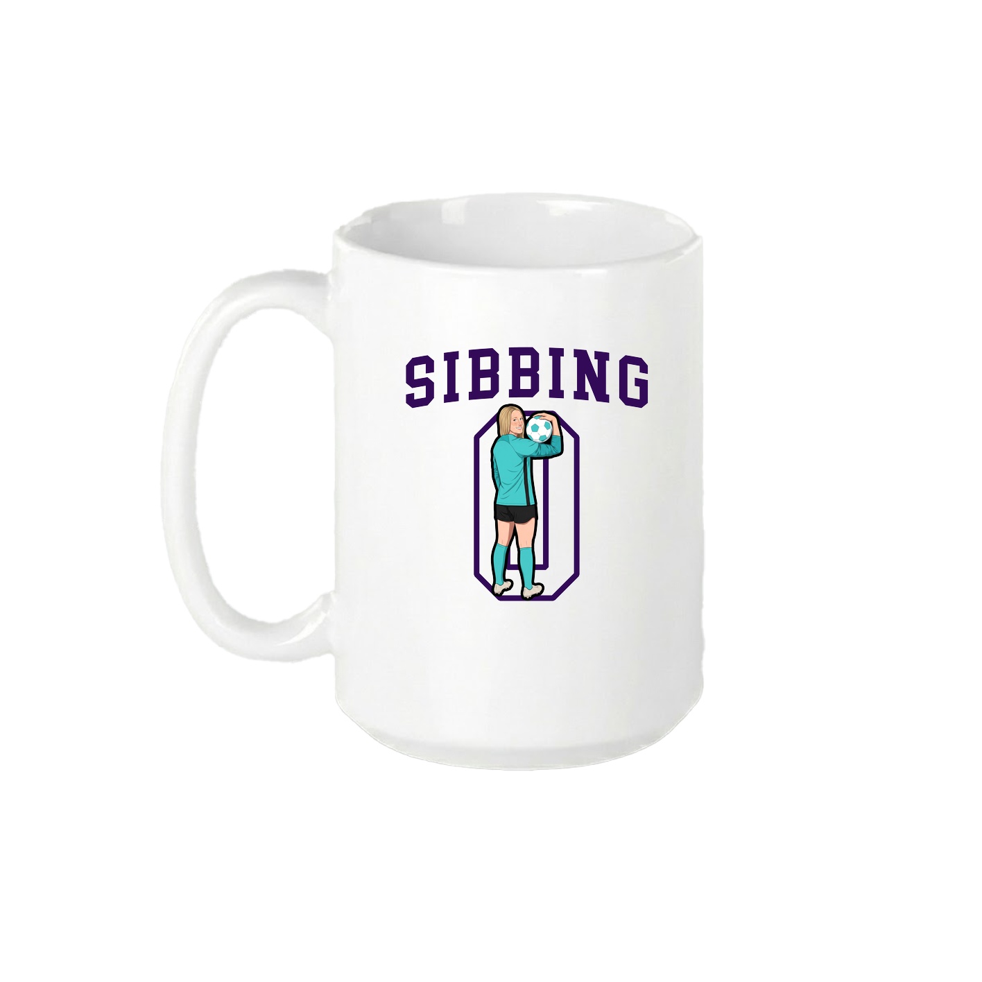 15oz Coffee Mug — Shirsey in White