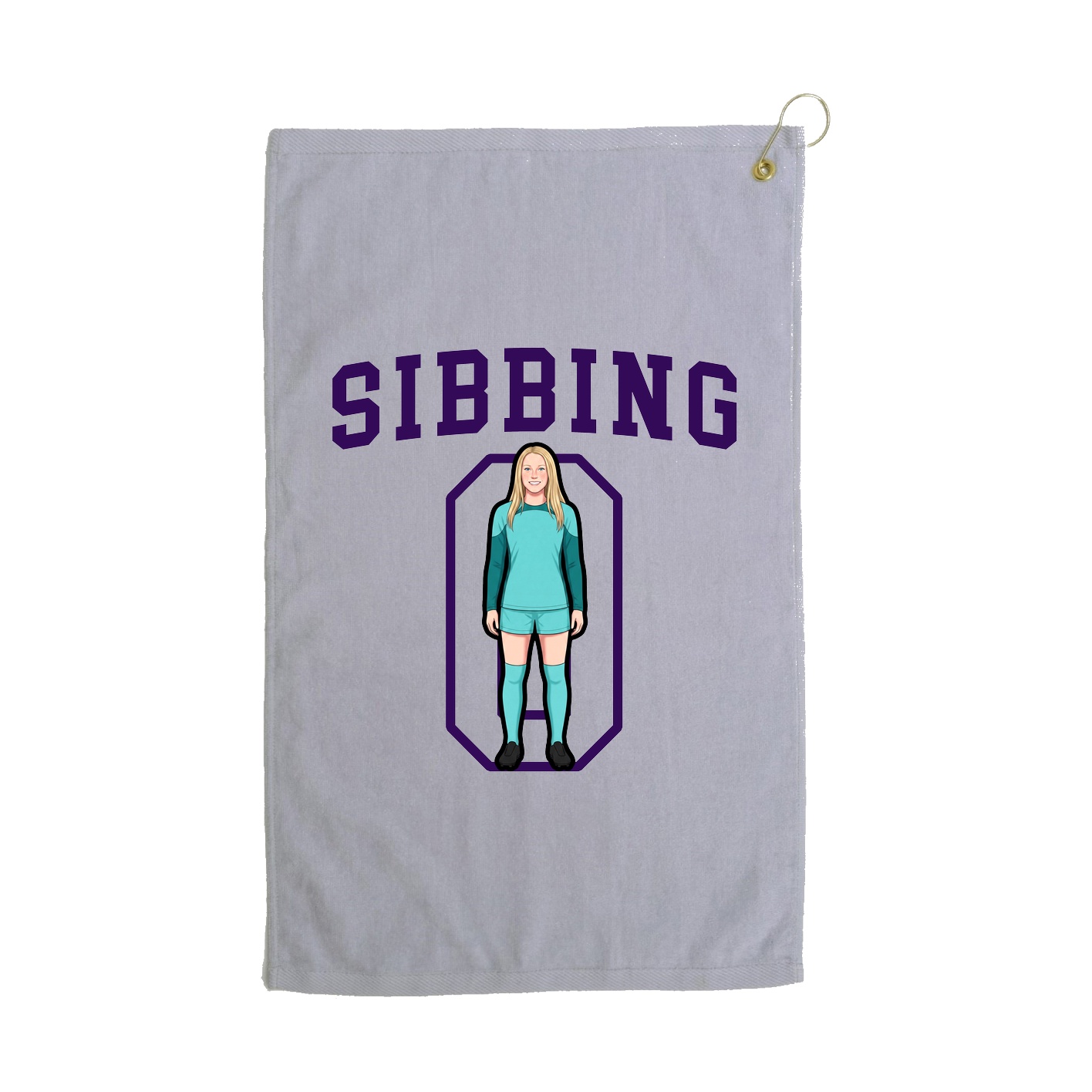 Terry Velour Golf Towel
