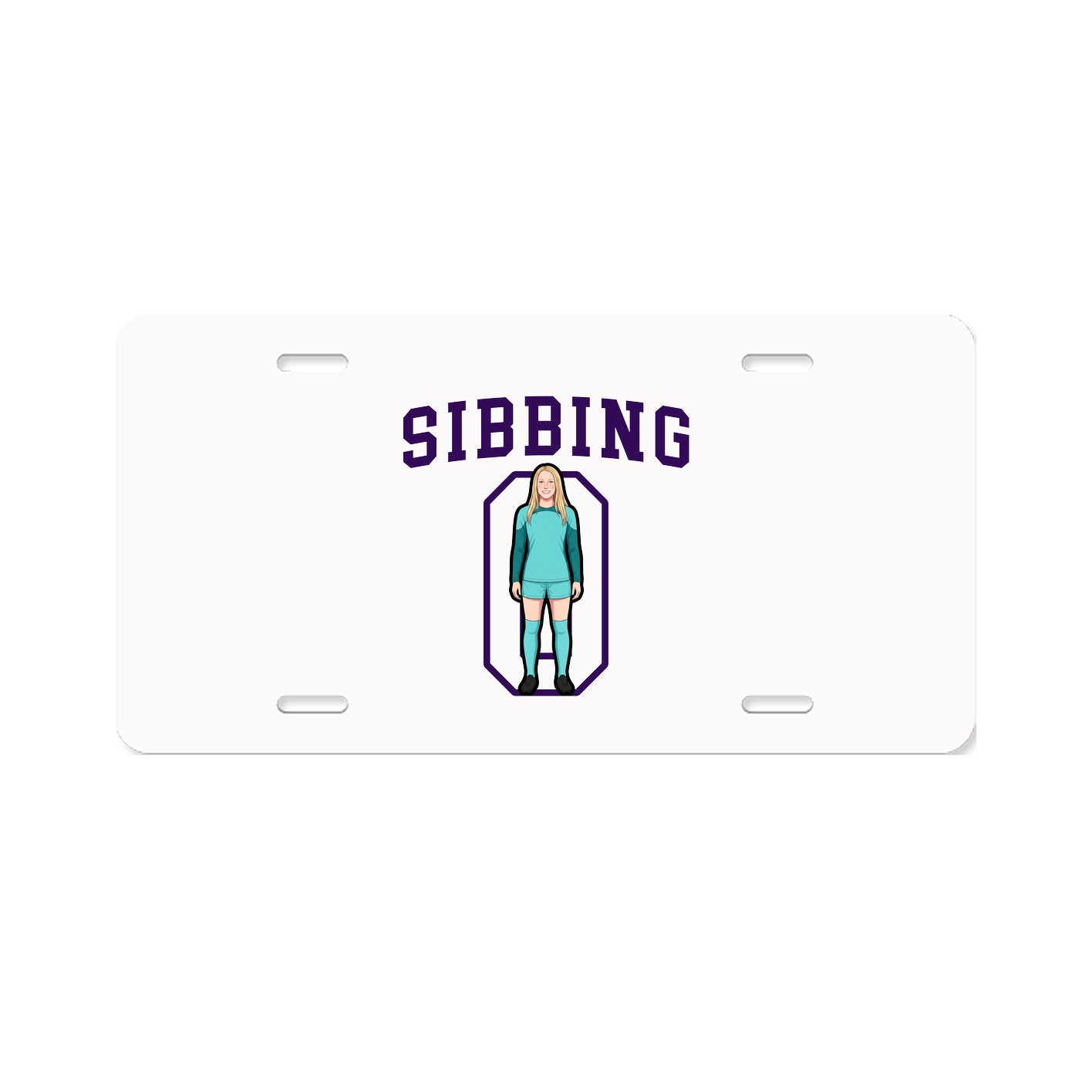 License Plate — Shirsey in Classic