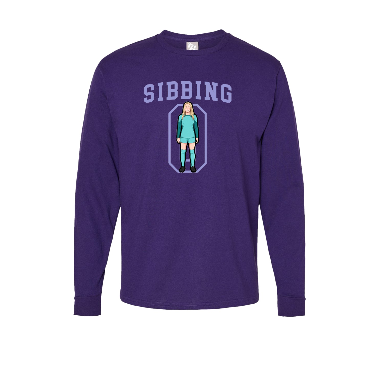 Long Sleeve Tee — Shirsey in Purple