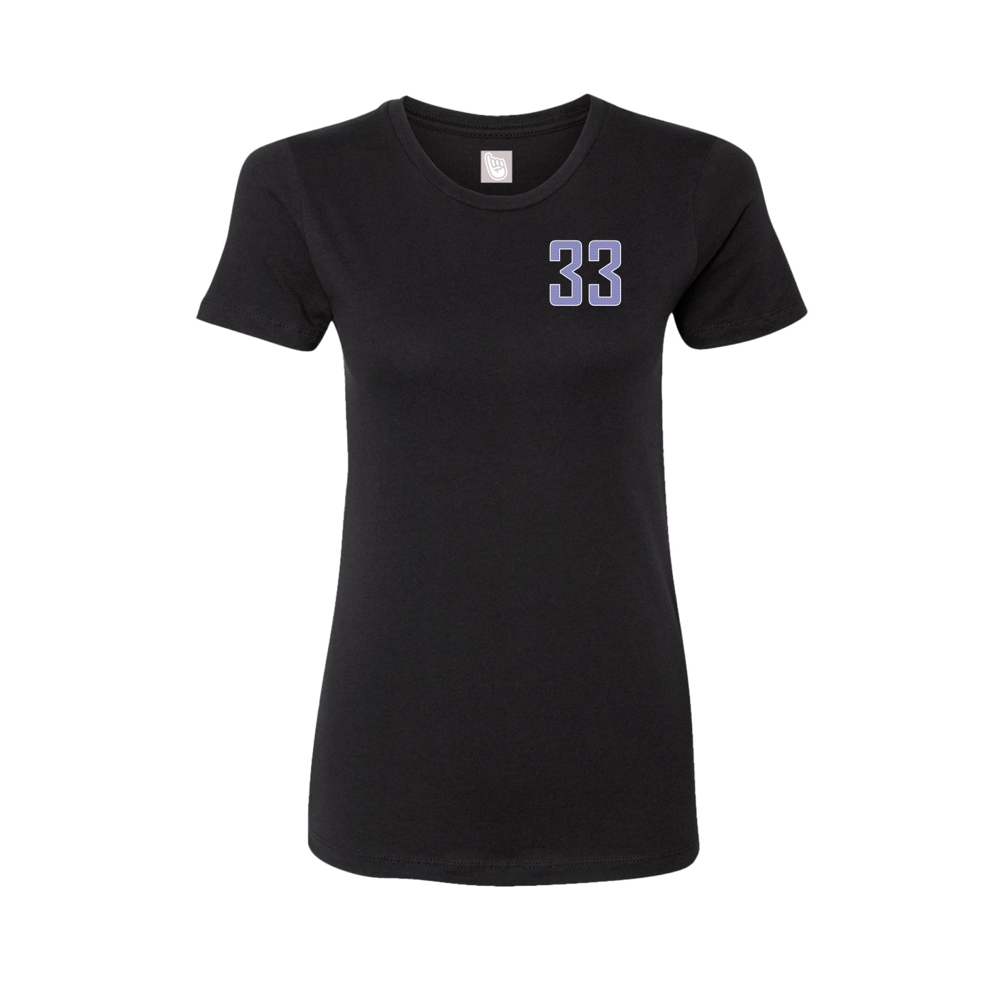 Womens Tee — Front Shirsy in Black