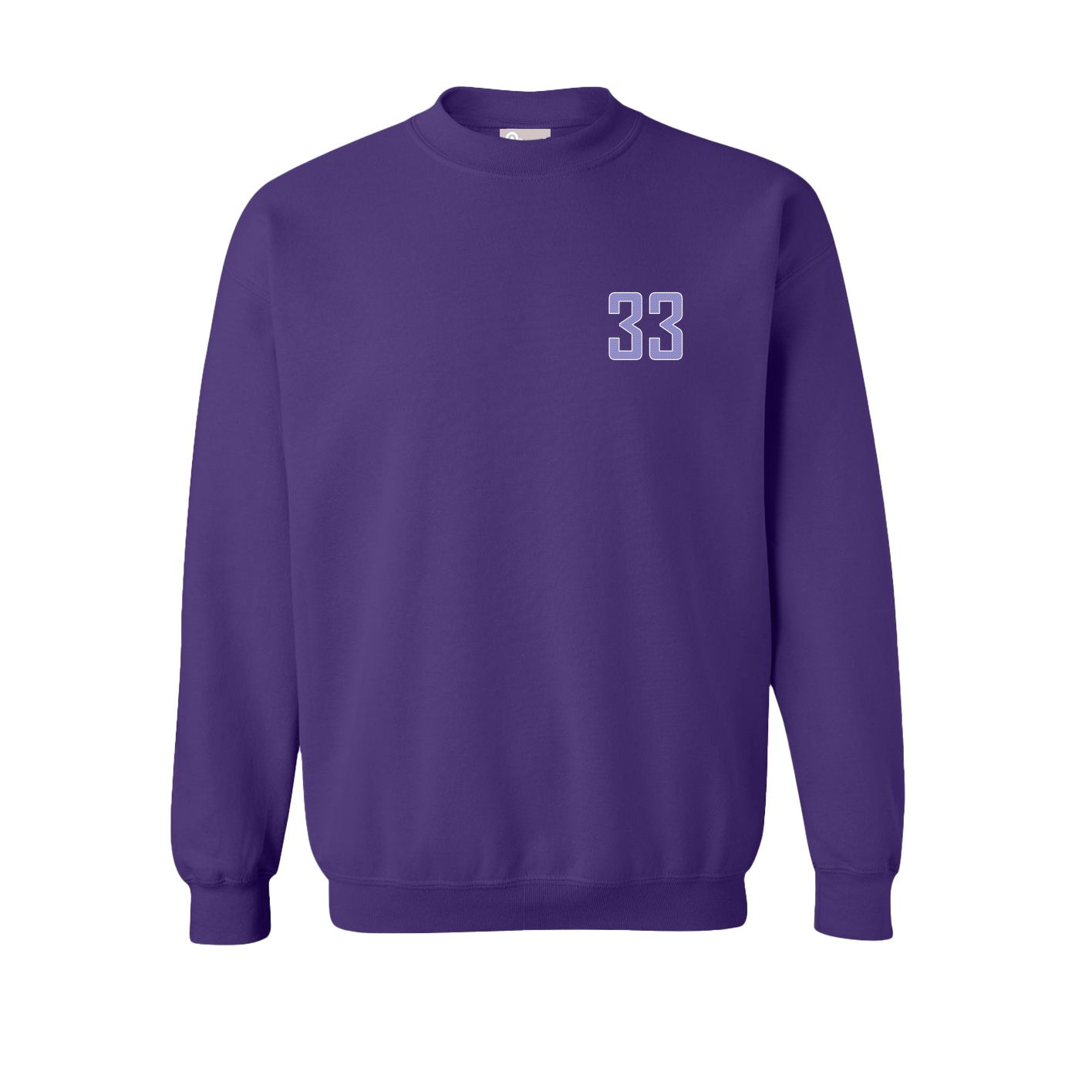 Fleece Crew — Front Shirsy in Purple