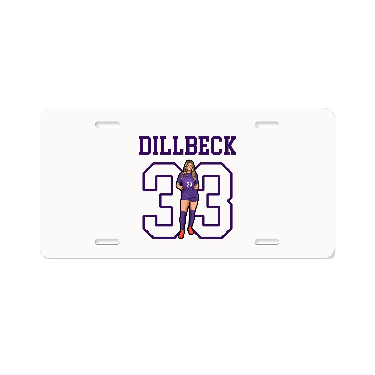 License Plate — Shirsey in Classic