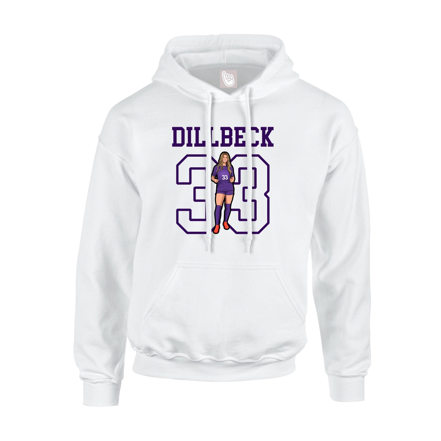 Youth Hoodie — Shirsey in White