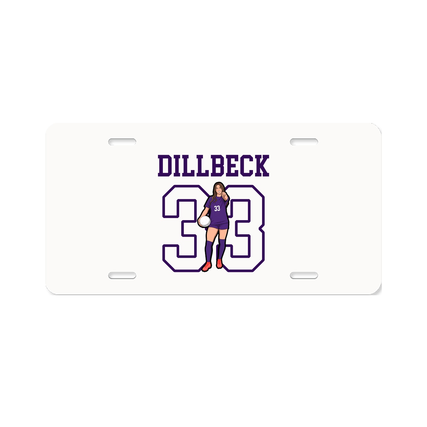 License Plate — Shirsey in Classic