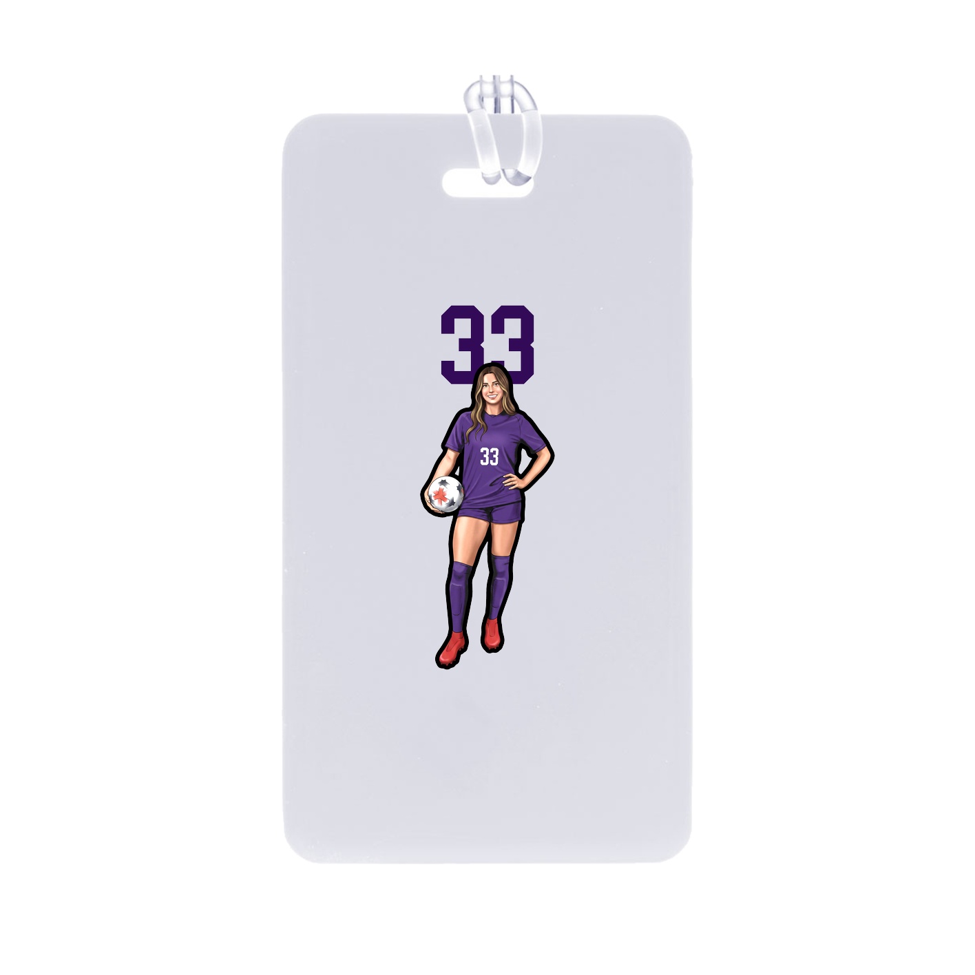 Bag Tag — Number Top in Classic