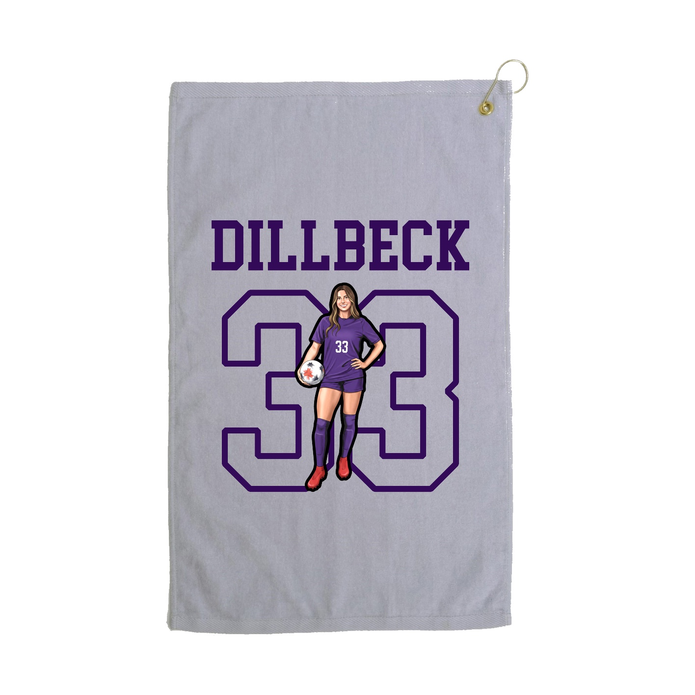 Golf Towel — Shirsey in Grey