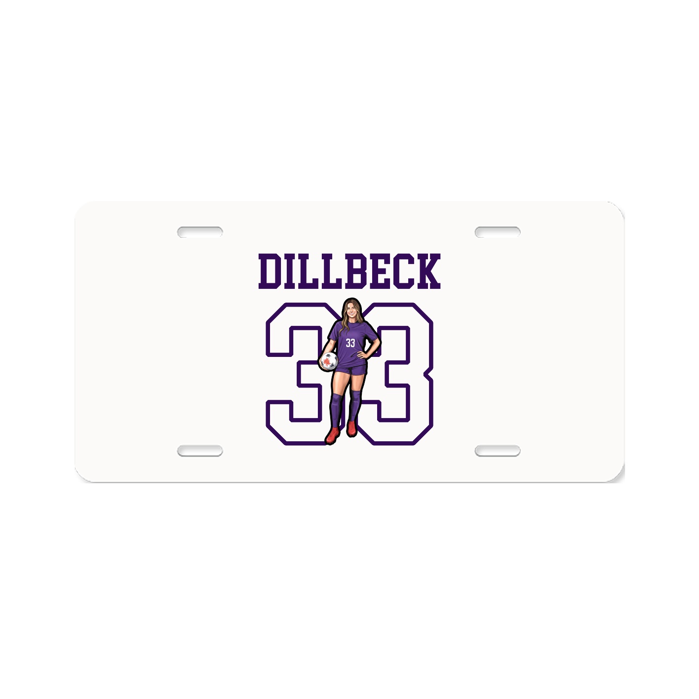 License Plate — Shirsey in Classic