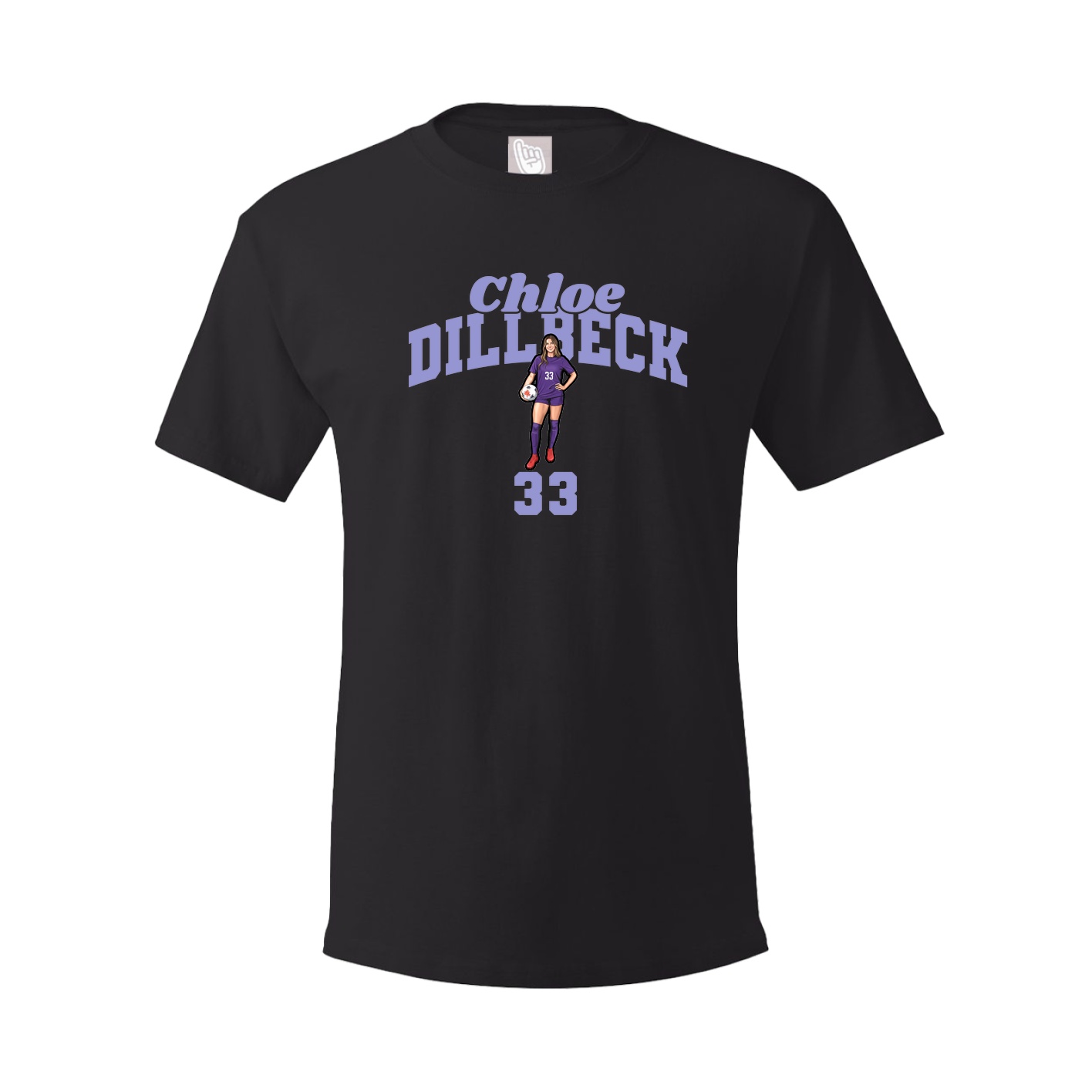 Youth Tee — Signature Arch in Black