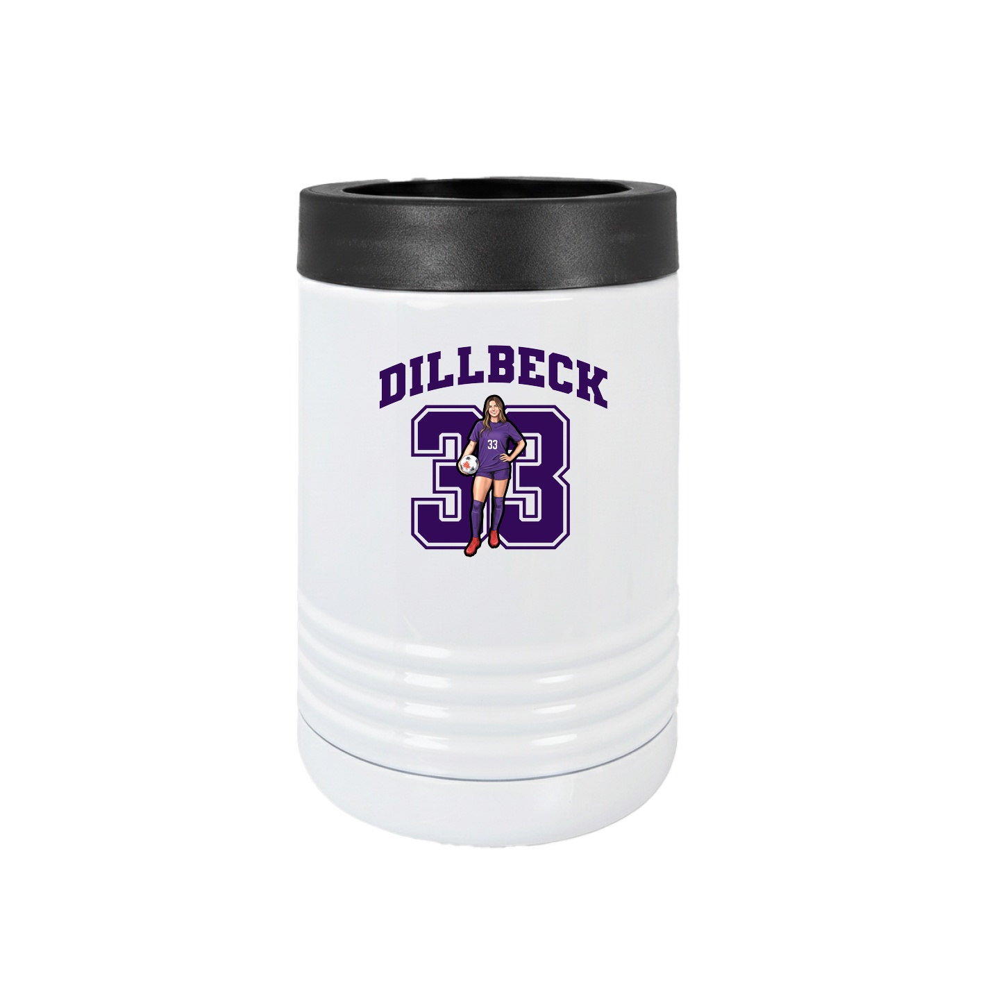 Beverage Holder — Number in White