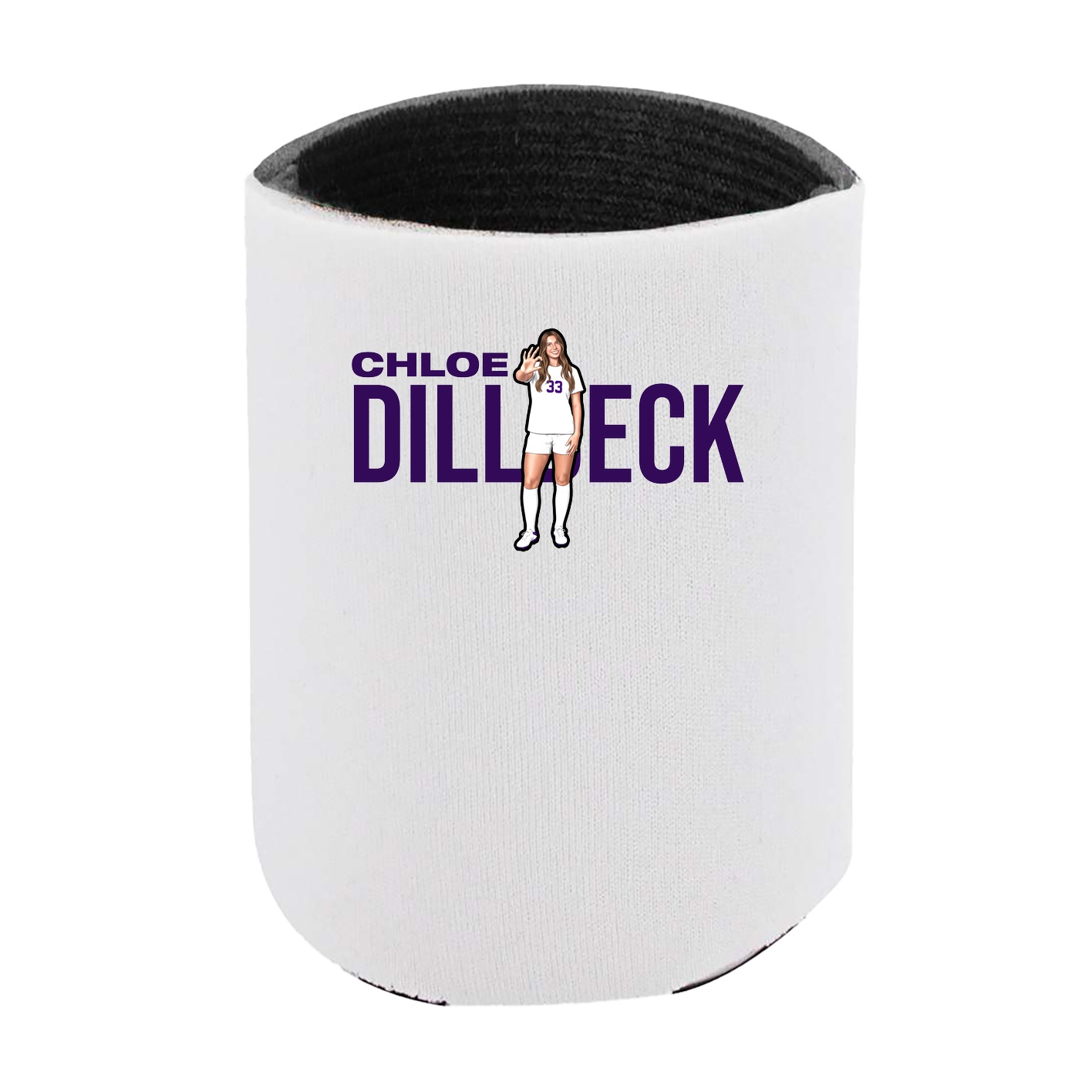 Can Holder — Player Name in White