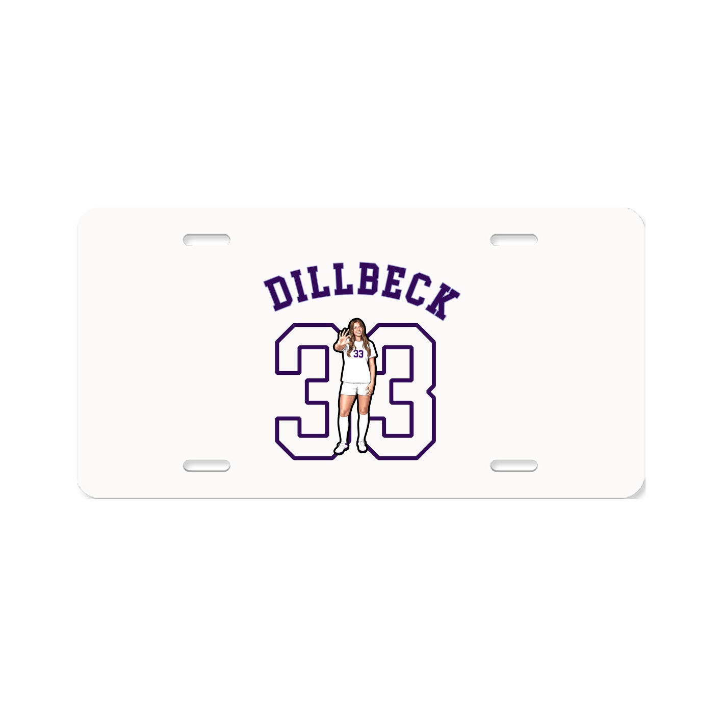 License Plate — Shirsey Arch in Classic