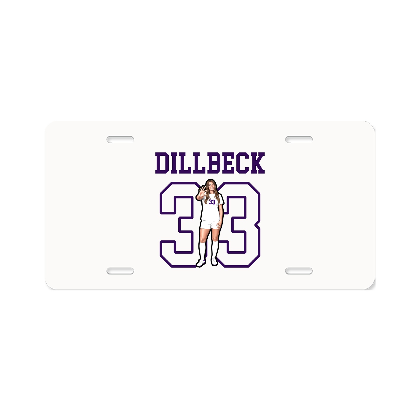 License Plate — Shirsey in Classic