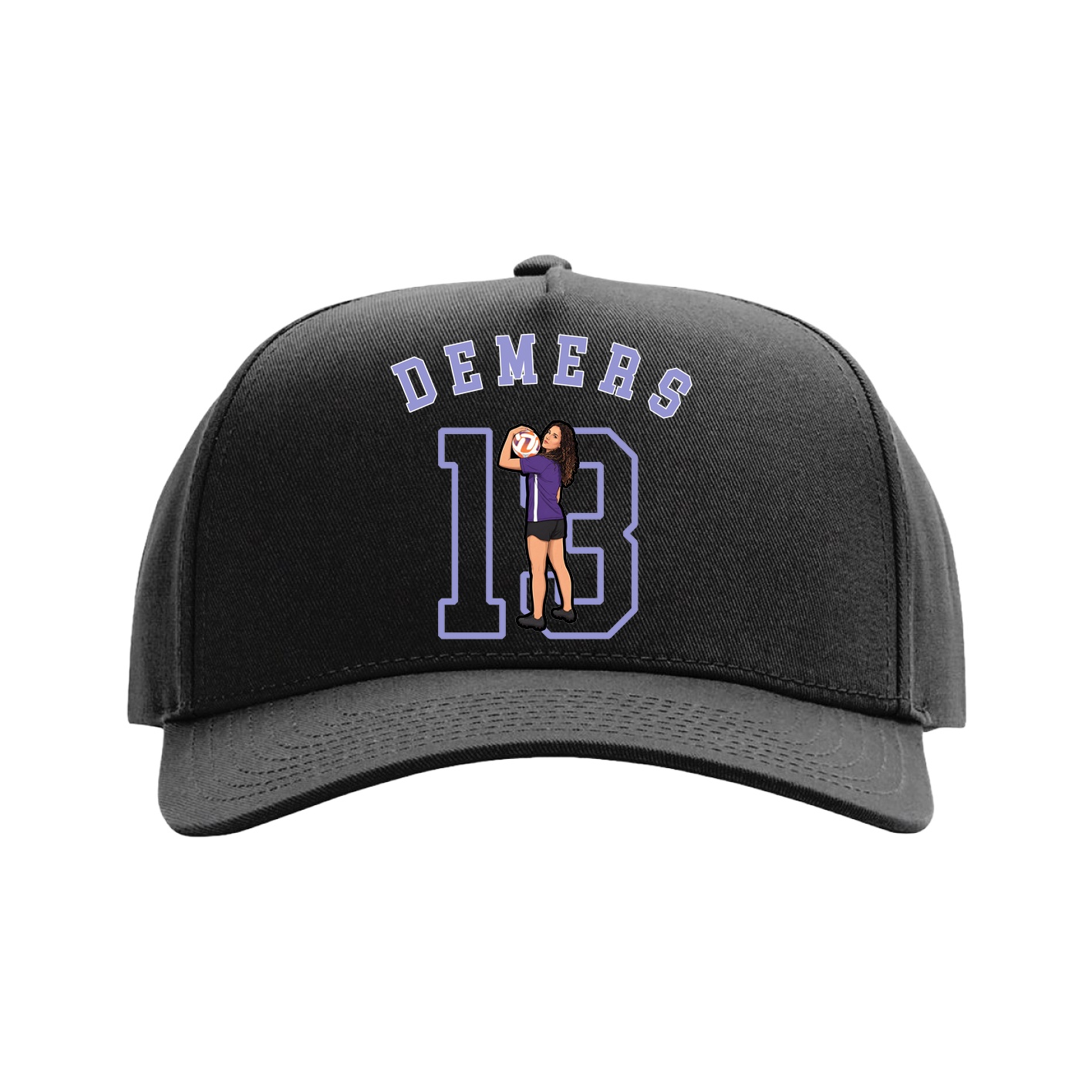 Full Fabric Five-Panel Champ Cap