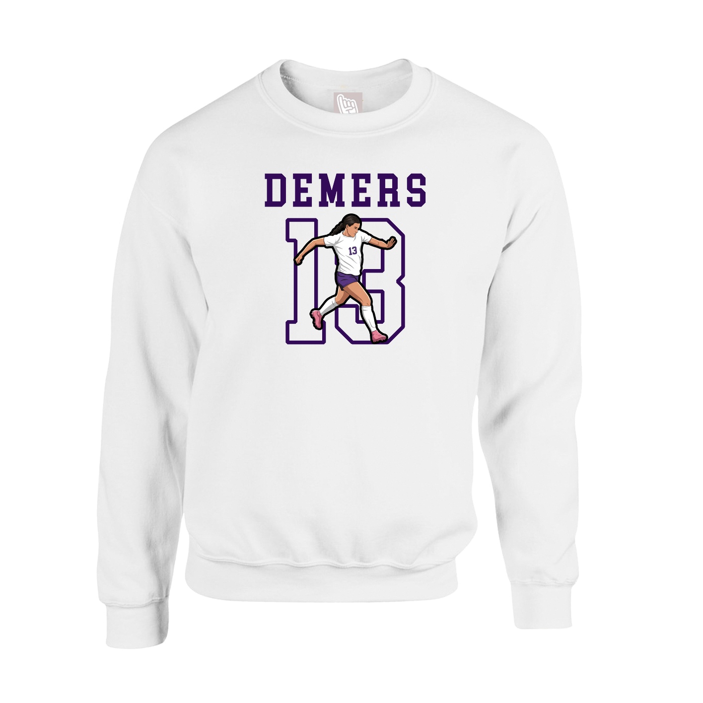 Fleece Crew — Shirsey in White