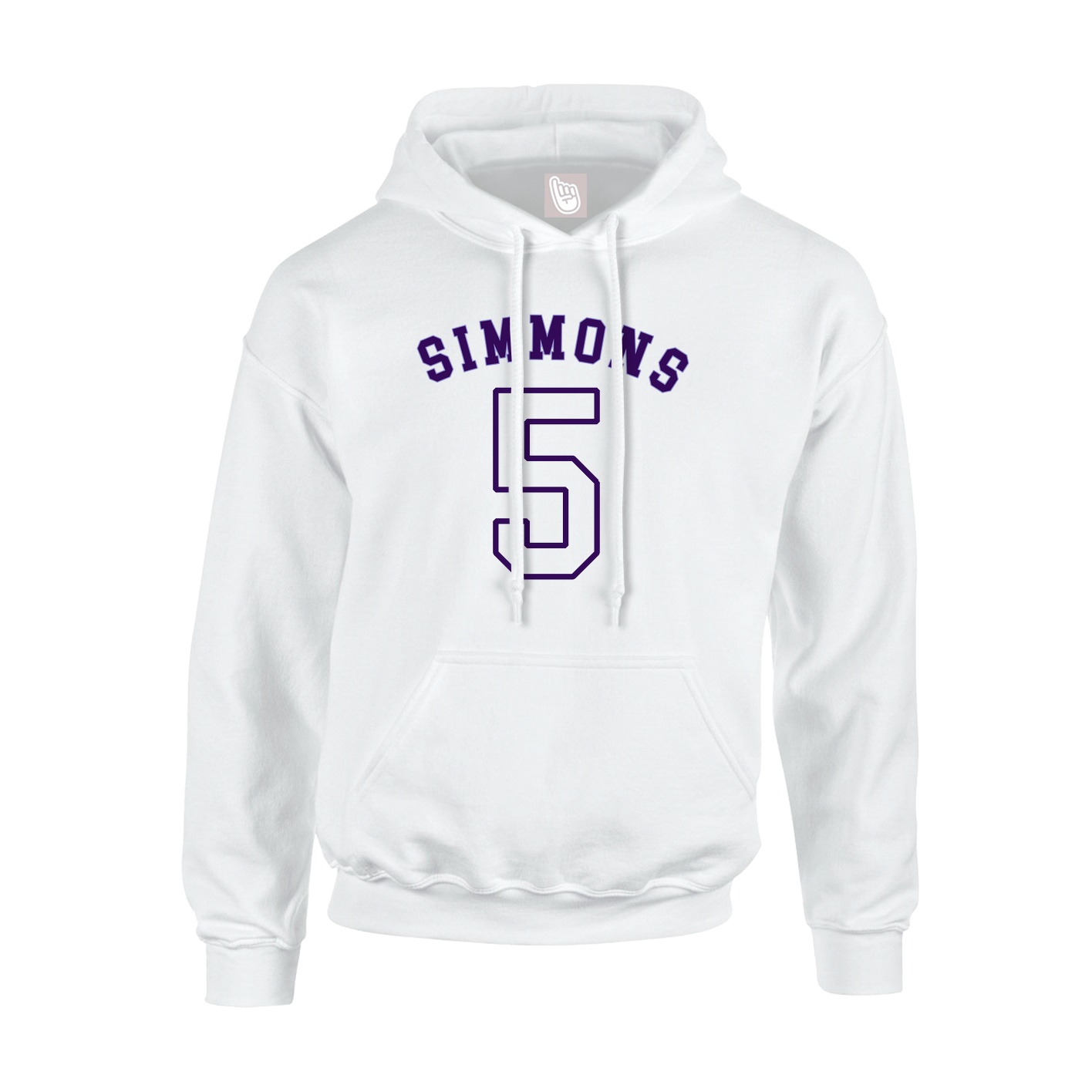 Hoodie — Shirsey Arch in White