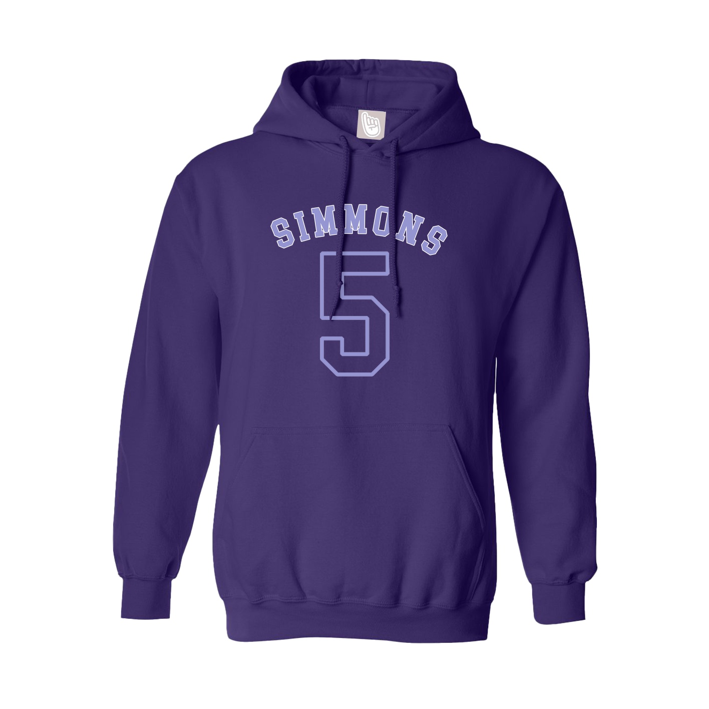 Youth Hoodie — Shirsey Arch in Purple