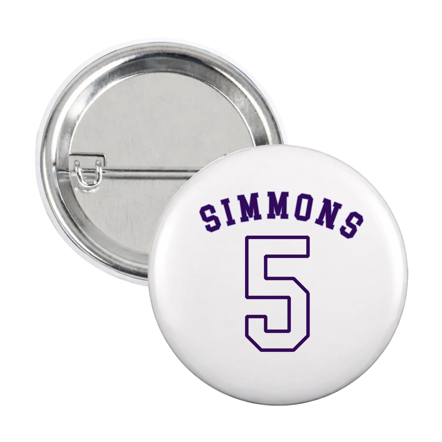 Game Day Button — Shirsey Arch in White
