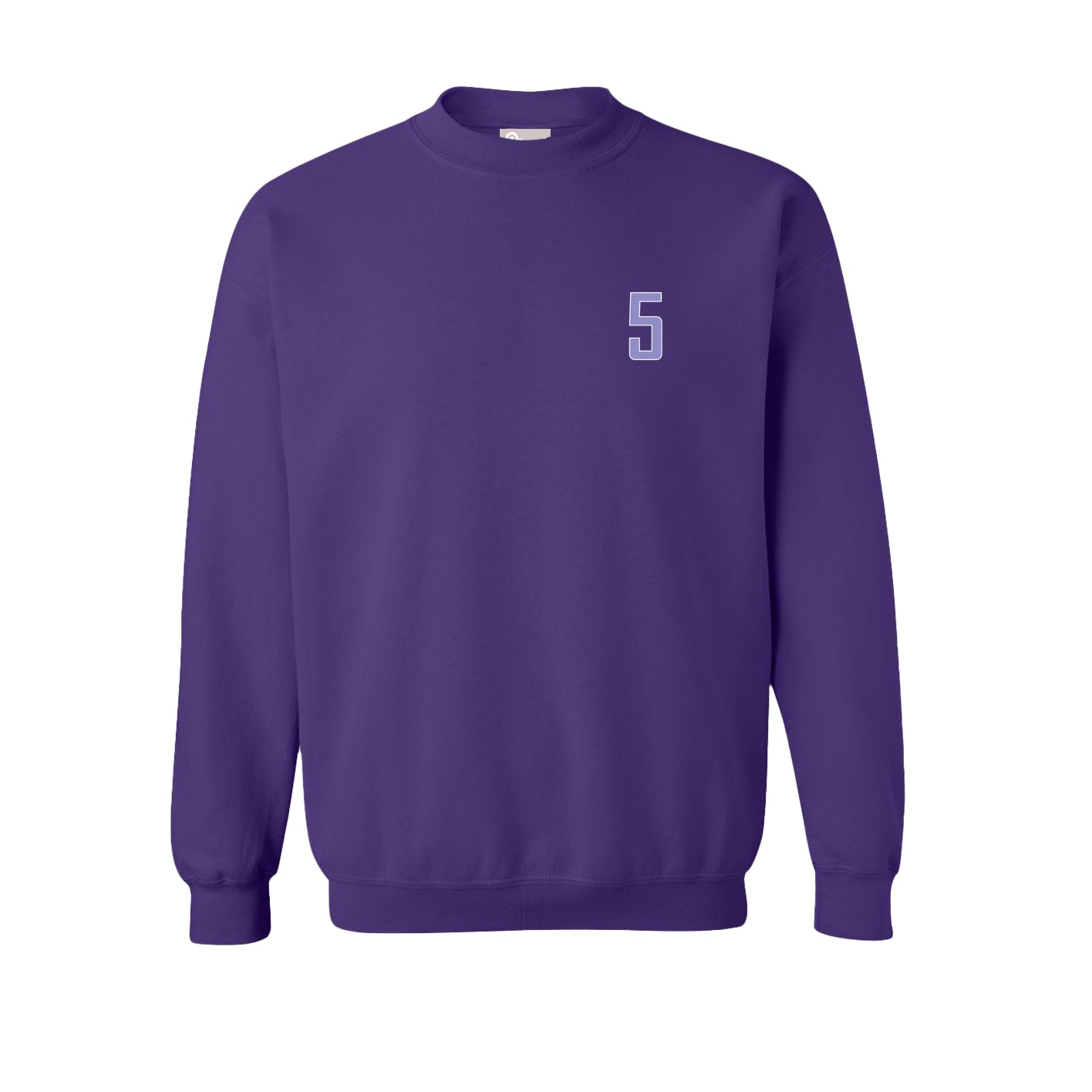 Fleece Crew — Front Shirsy in Purple