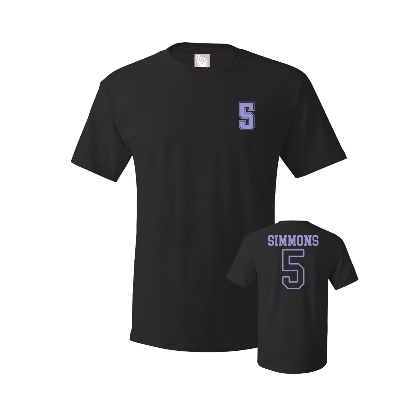 Youth Tee — Chest Back in Black
