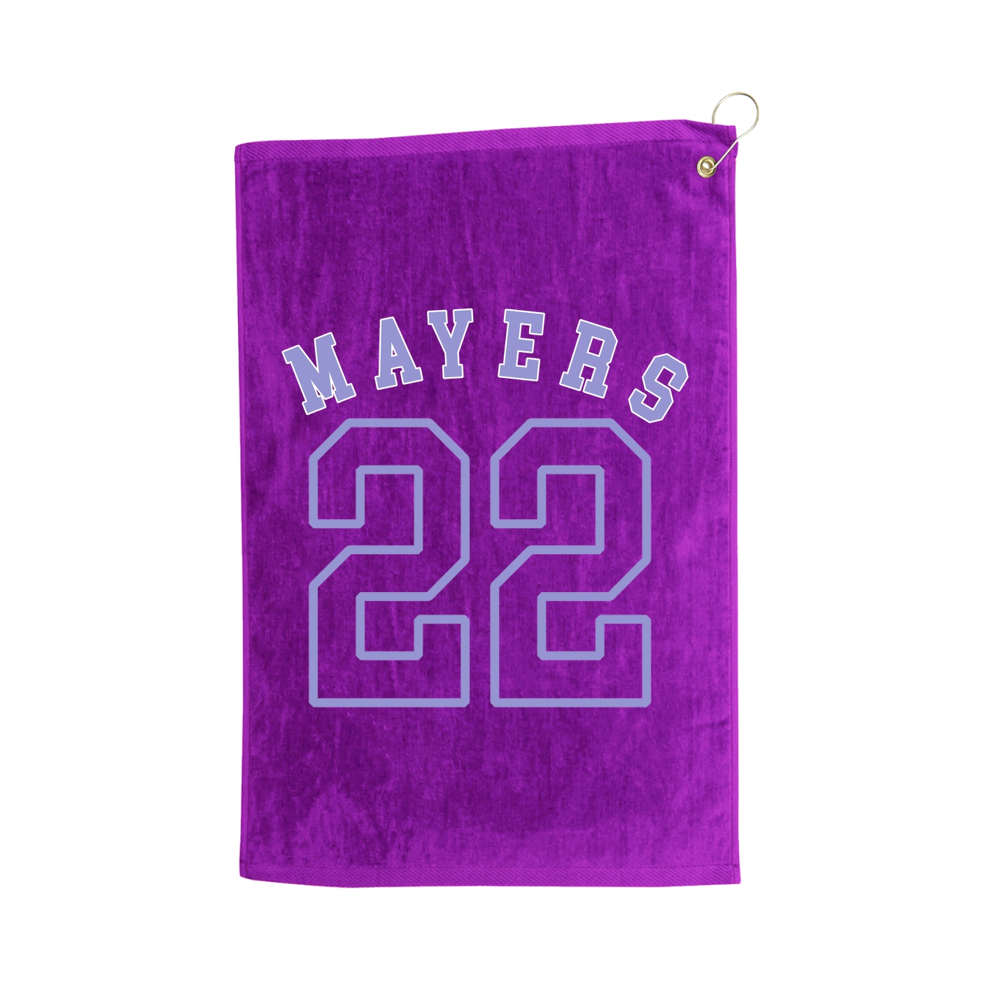 Golf Towel — Shirsey Arch in Purple