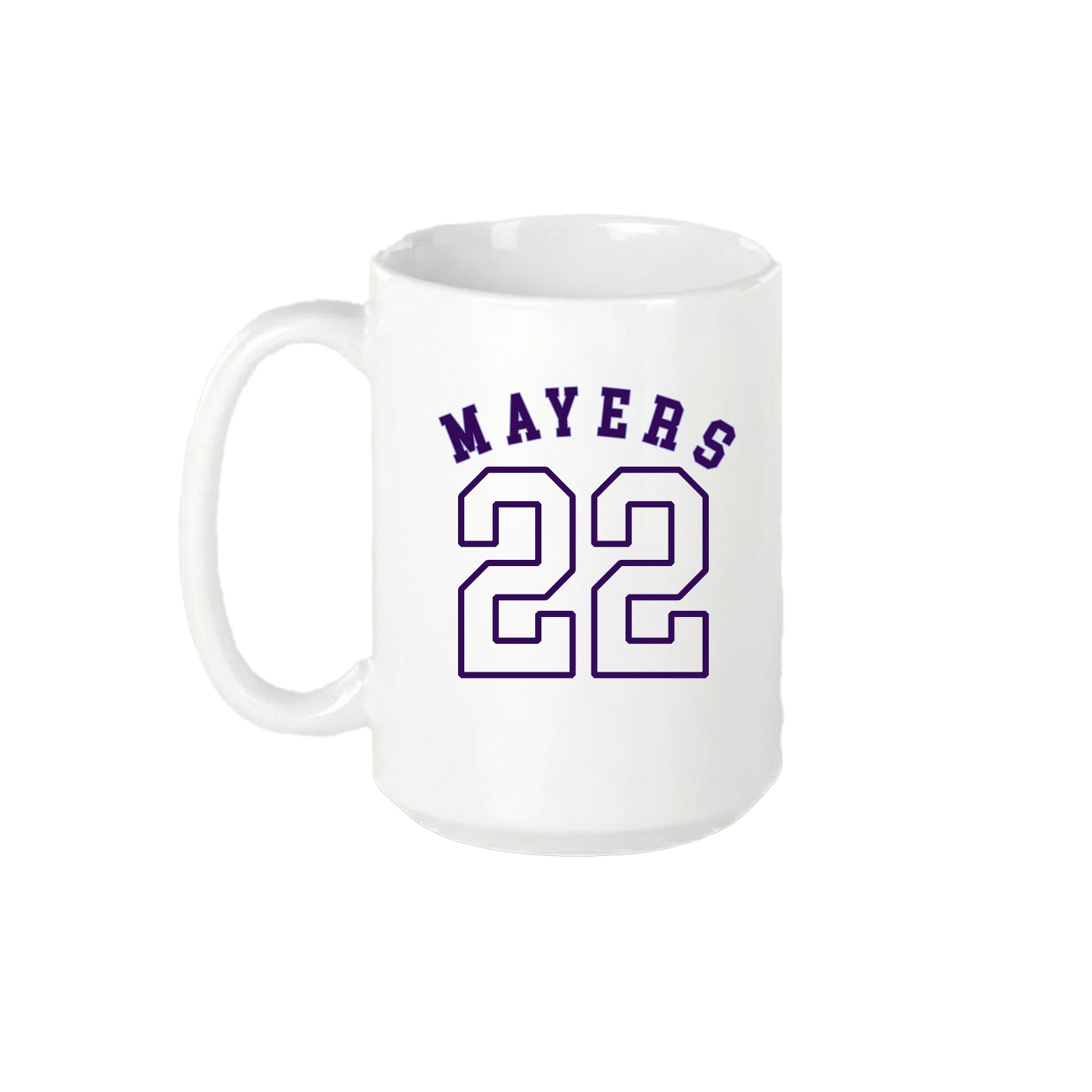 15oz Coffee Mug — Shirsey Arch in White