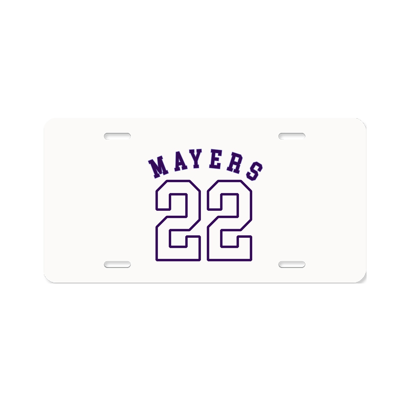 License Plate — Shirsey Arch in Classic