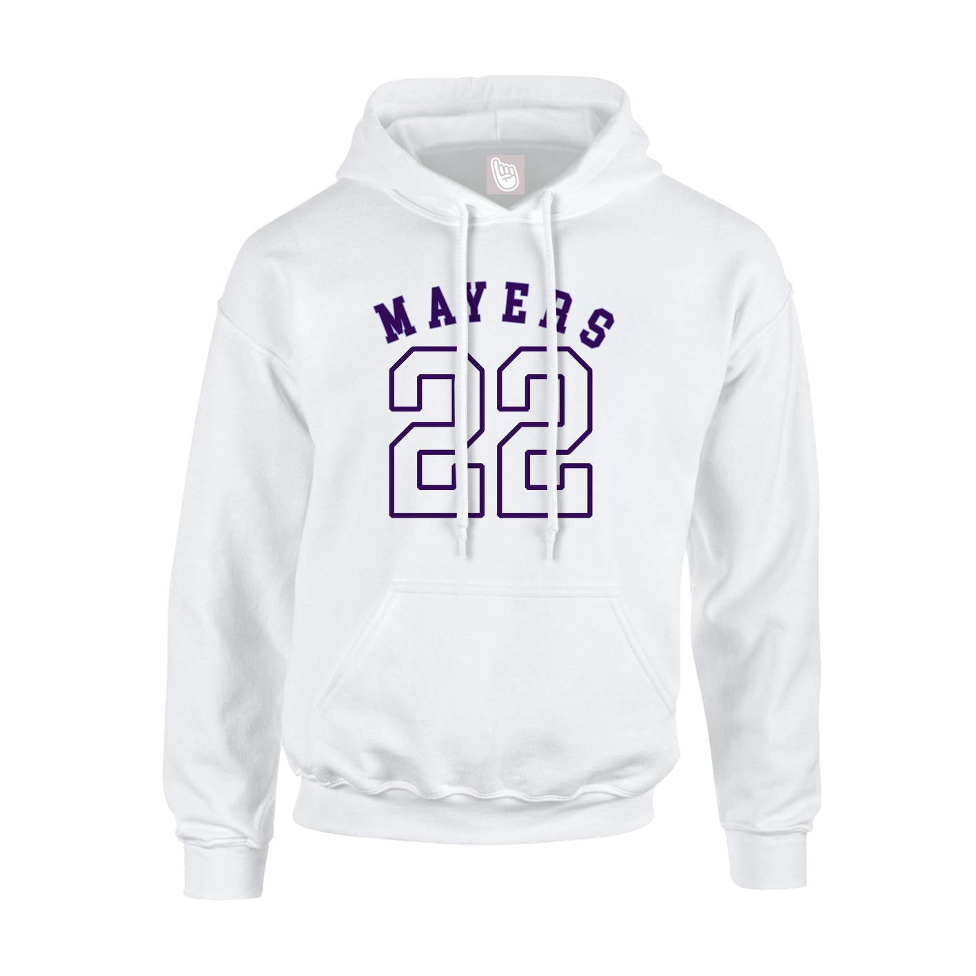 Hoodie — Shirsey Arch in White