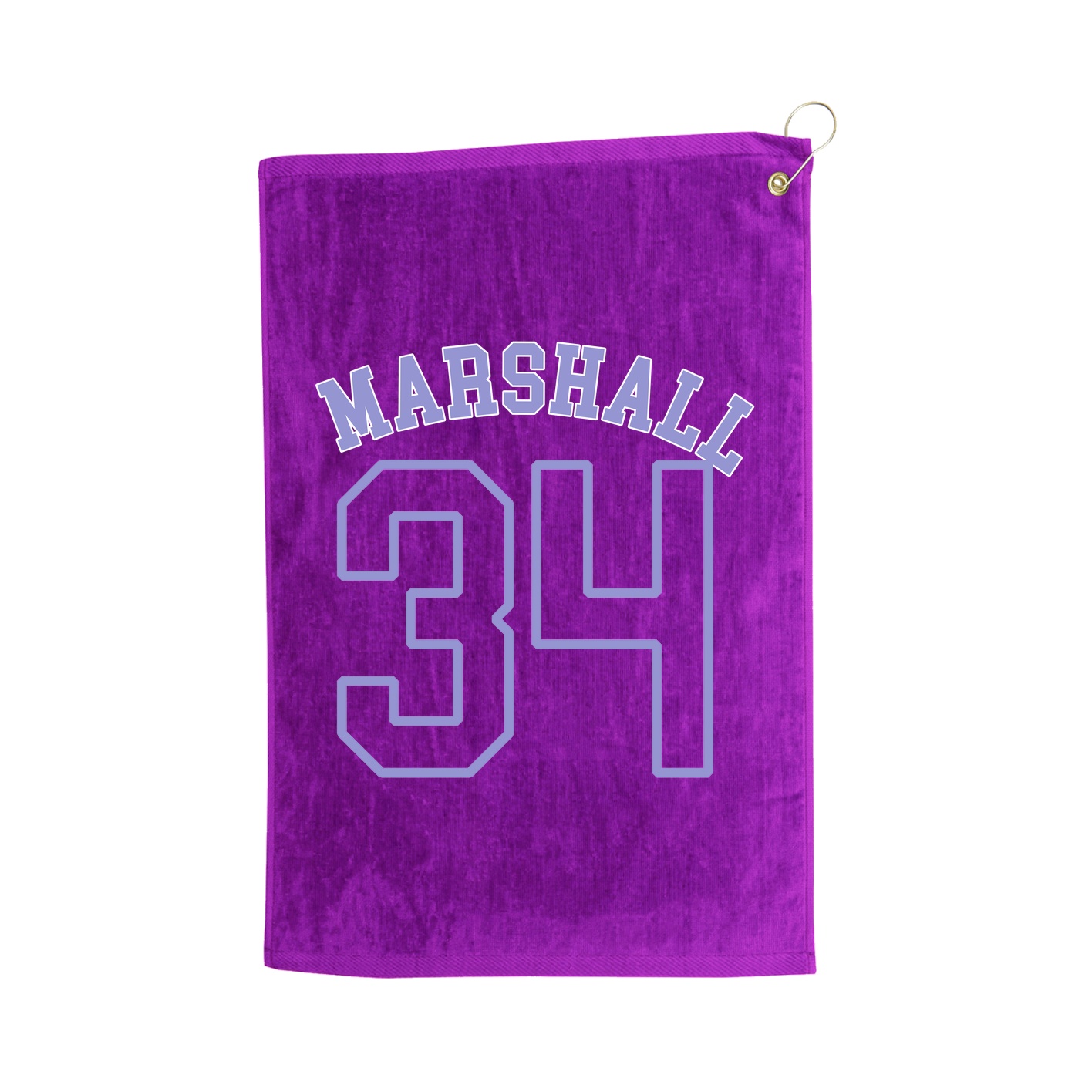 Golf Towel — Shirsey Arch in Purple