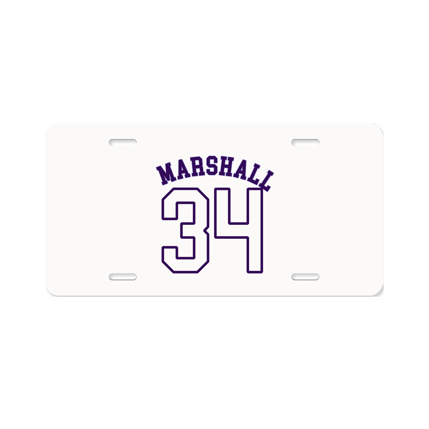 License Plate — Shirsey Arch in Classic