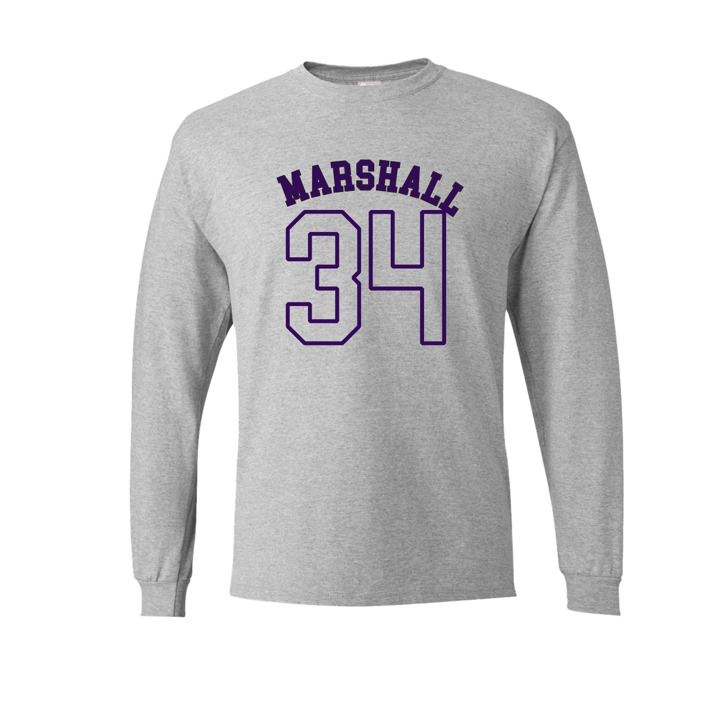 Long Sleeve Tee — Shirsey Arch in Grey