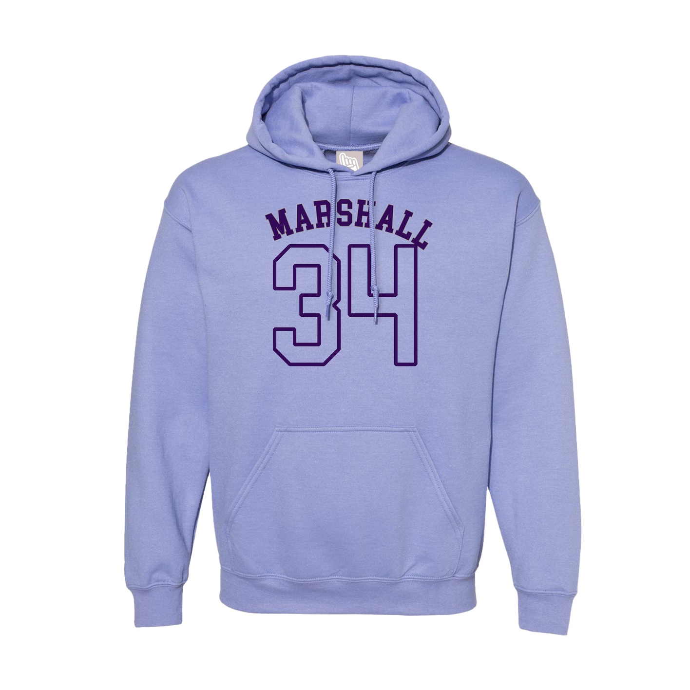 Hoodie — Shirsey Arch in Purple