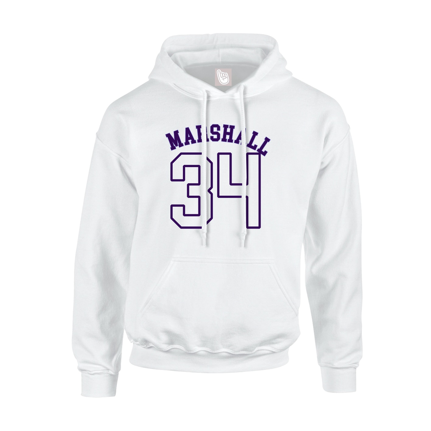Hoodie — Shirsey Arch in White