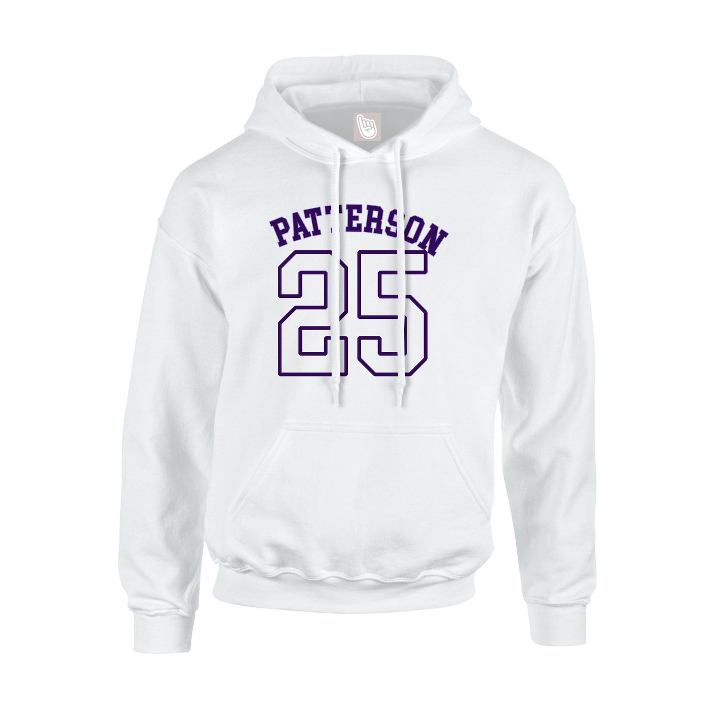 Hoodie — Shirsey Arch in White