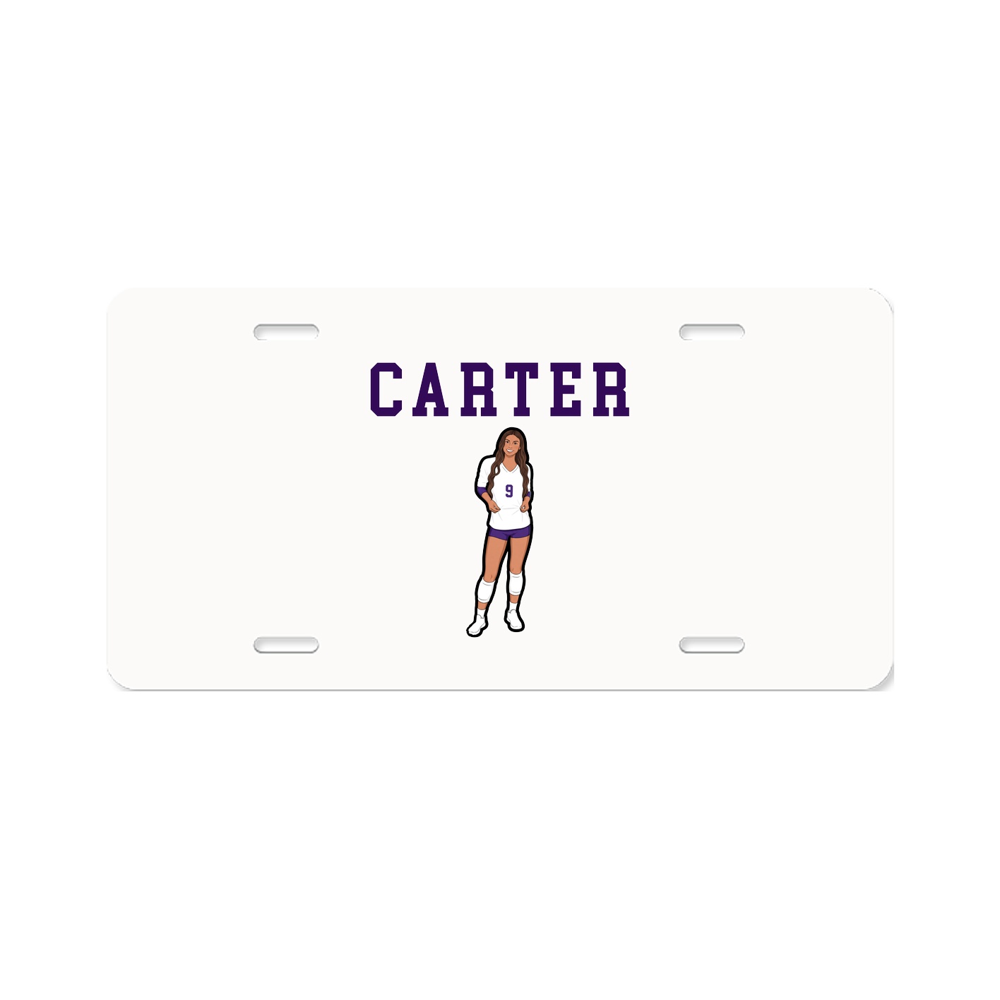 License Plate — Shirsey in Classic