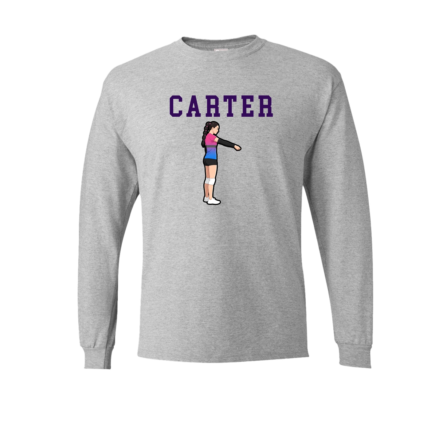 Long Sleeve Tee — Shirsey in Grey