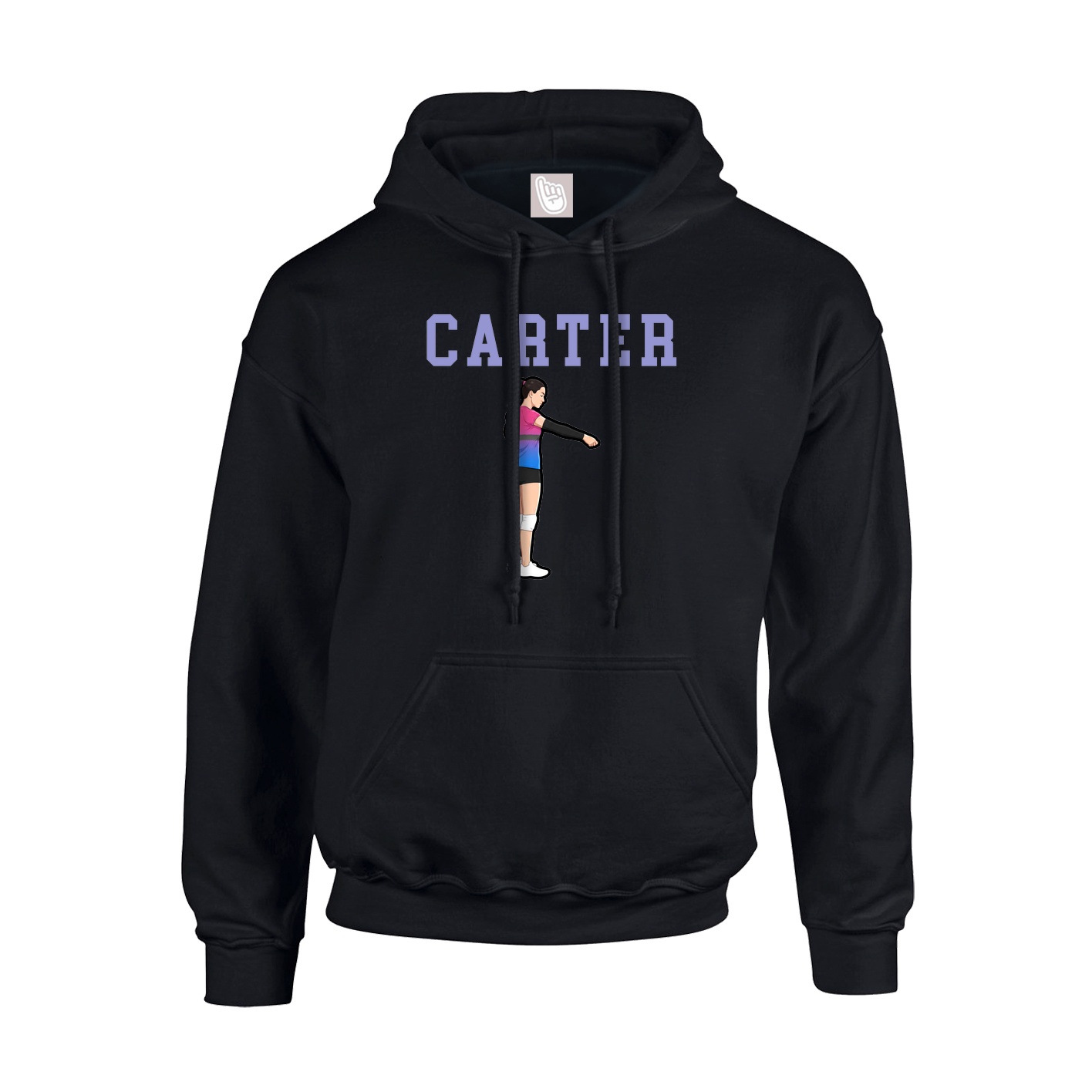 Youth Hoodie — Shirsey in Black