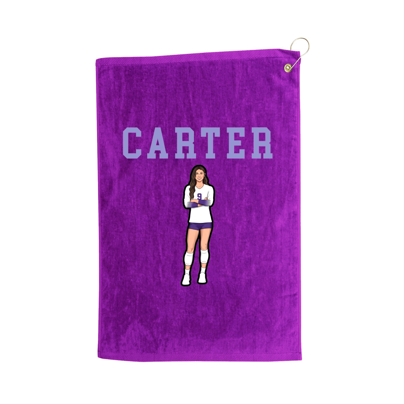 Golf Towel — Shirsey in Purple