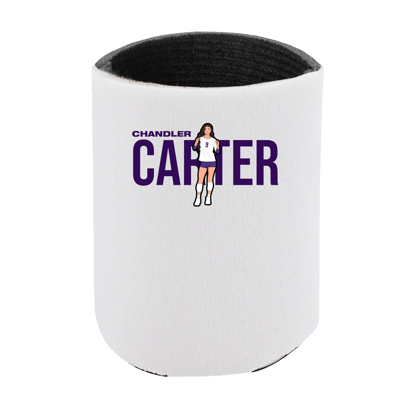 Can Holder — Player Name in White